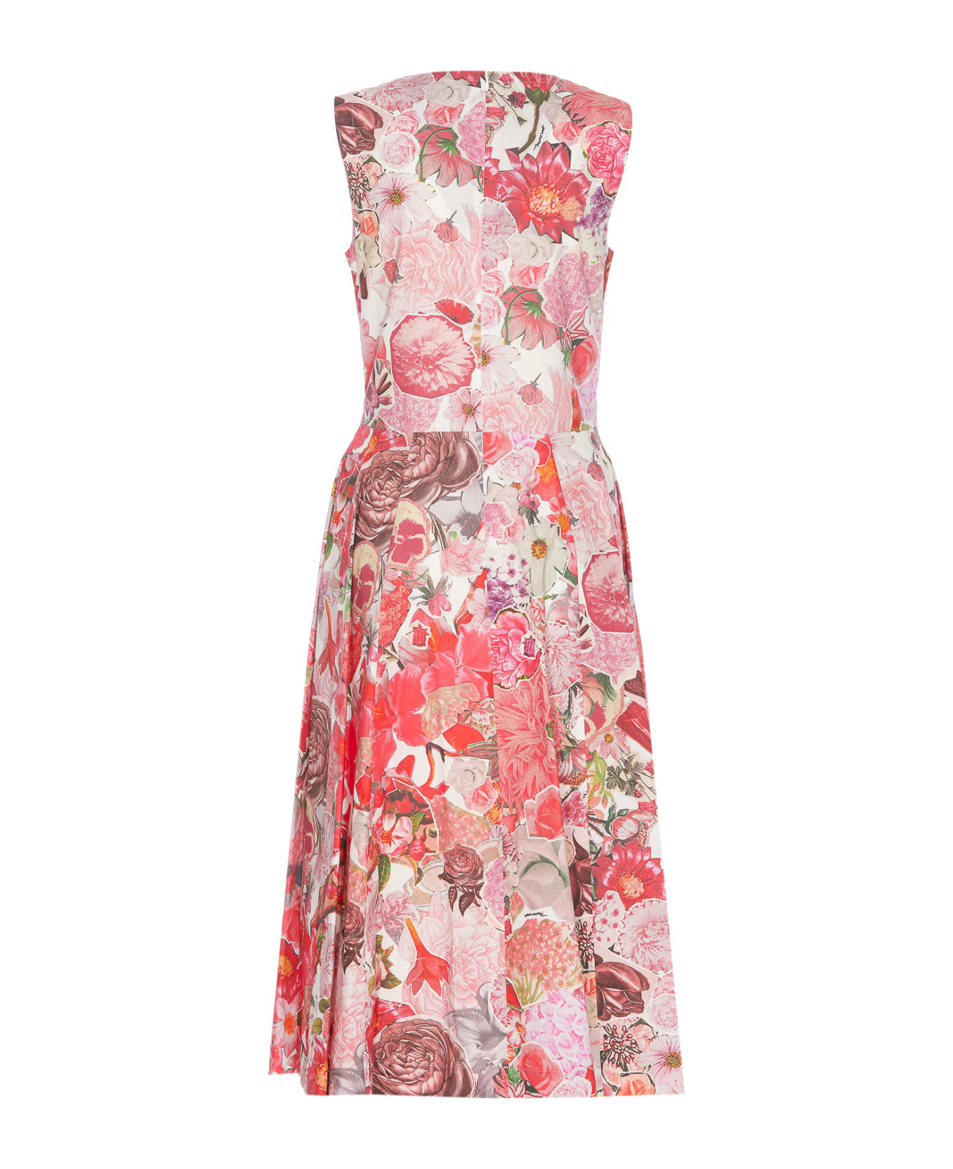 Marni Collage Print A-line Dress - Pink ワンピース＆ドレス