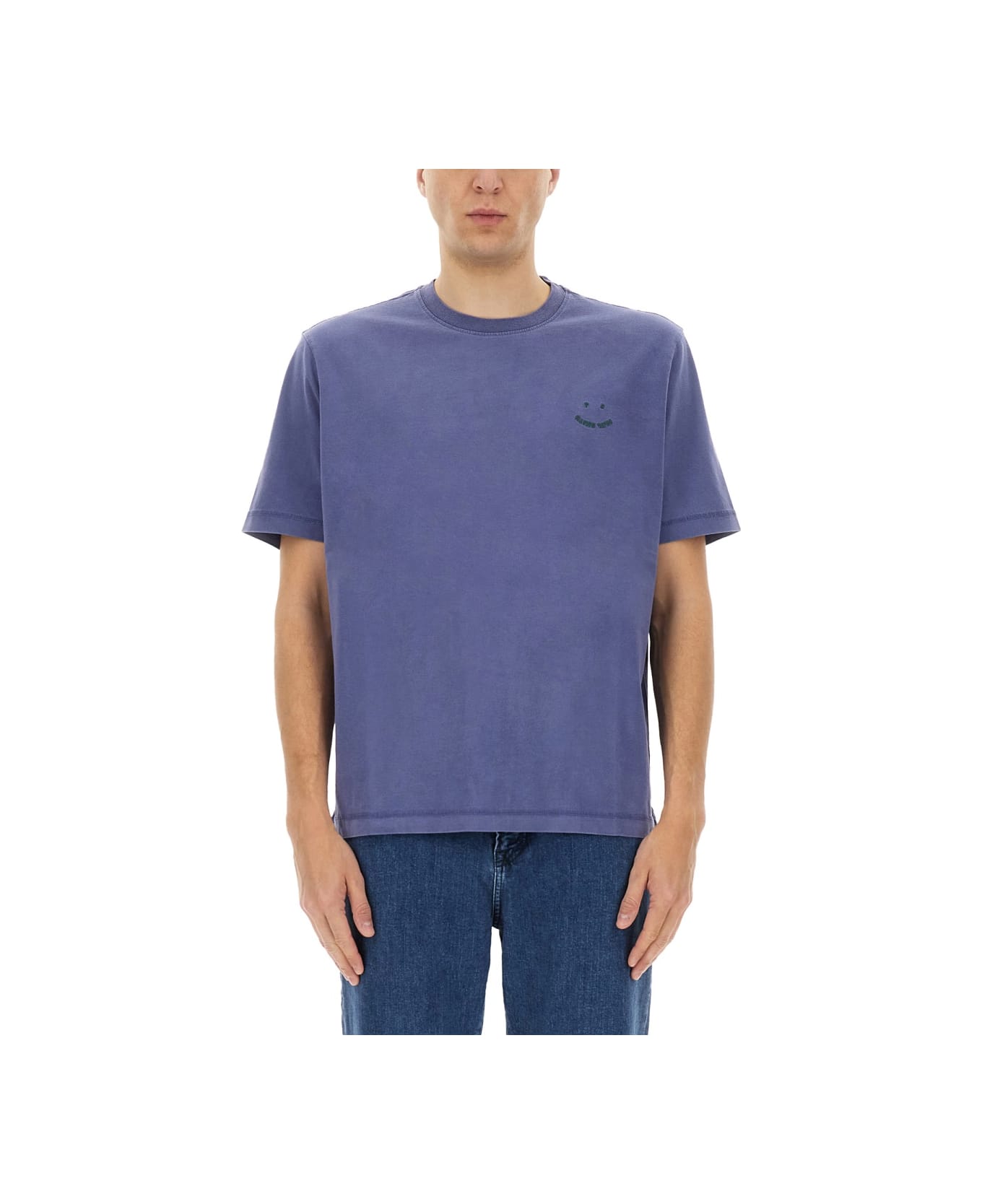 PS by Paul Smith Happy T-shirt - BLUE