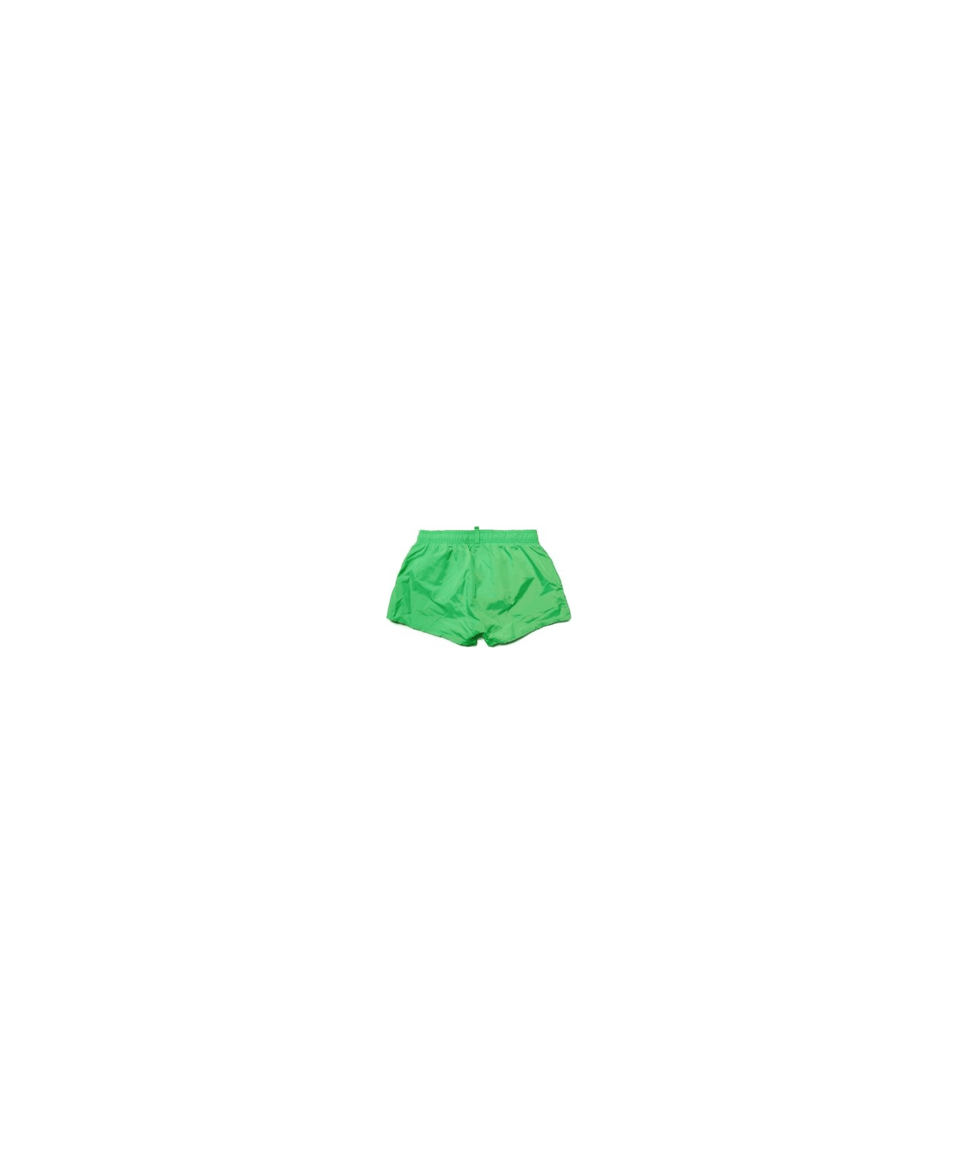Dsquared2 Costume Con Logo - Green 水着