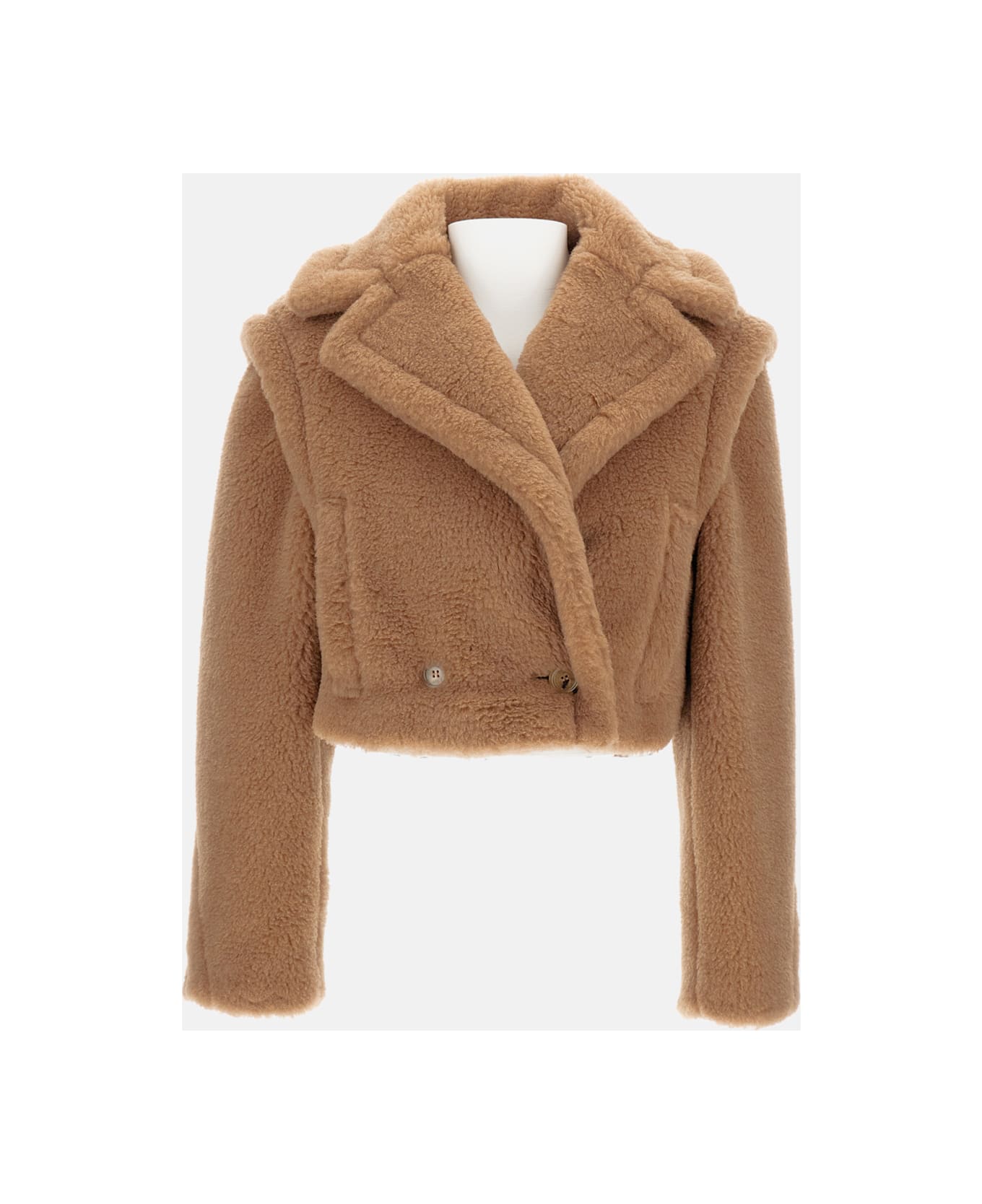 Max Mara Santos Teddy Cropped - Brown
