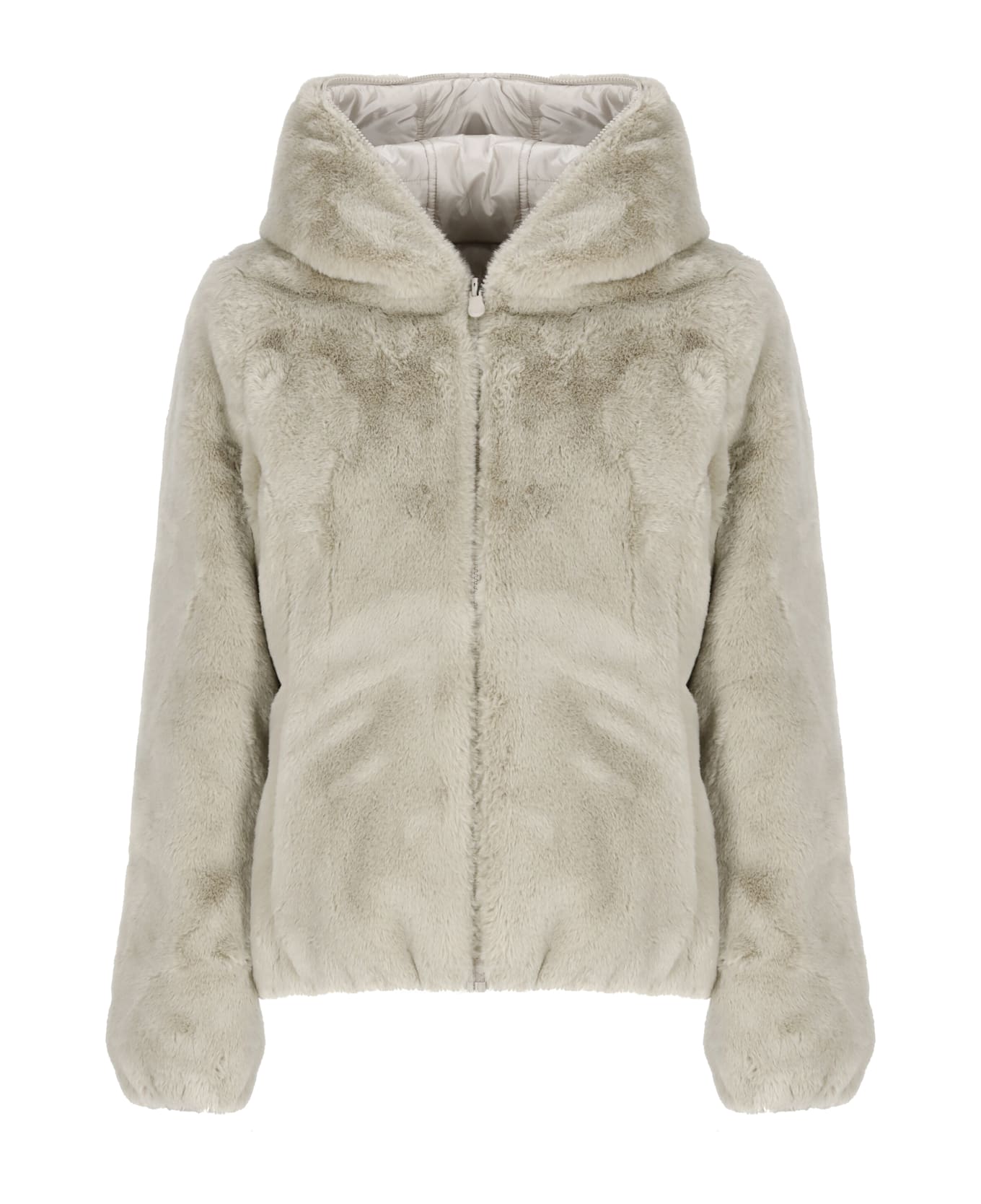 Save the Duck Laila Padded Short Jacket - Beige