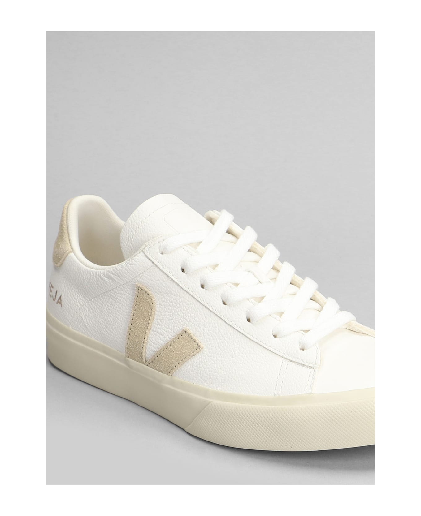 Veja Campo Sneakers In White Leather - white スニーカー