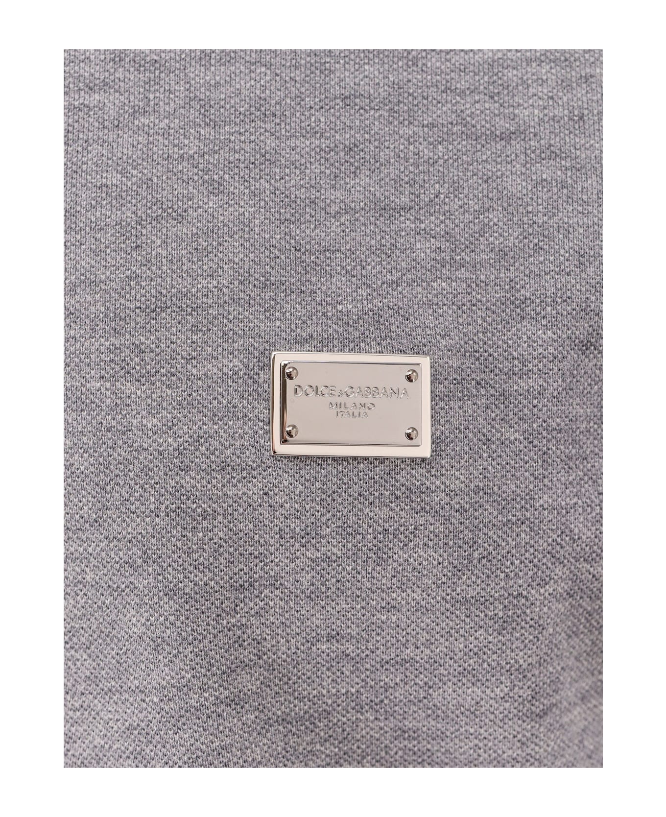 Dolce 
Gabbana Polo Shirt - Grey