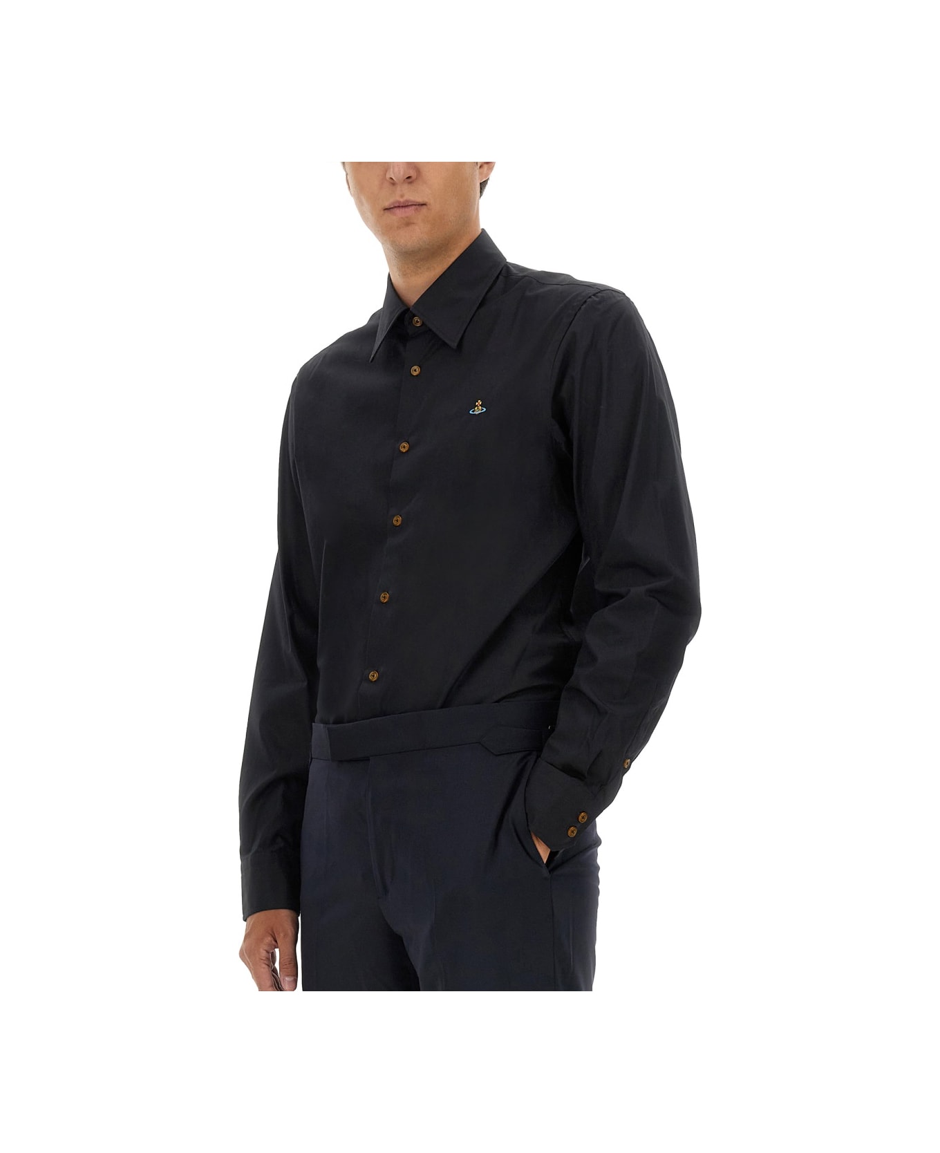 Vivienne Westwood Cotton Shirt - BLACK