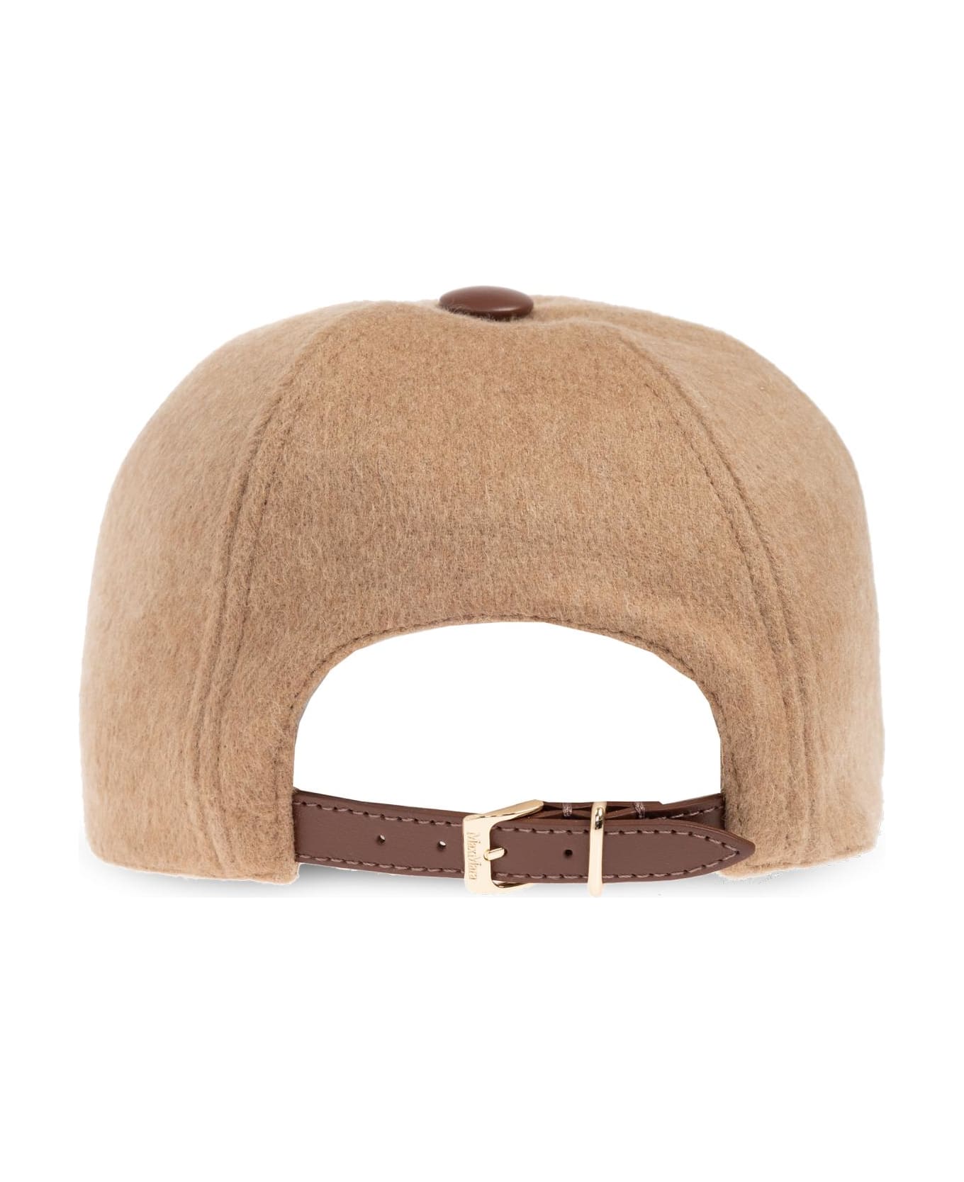 Max Mara Baseball Cap 'fedora' - CAMMELLO