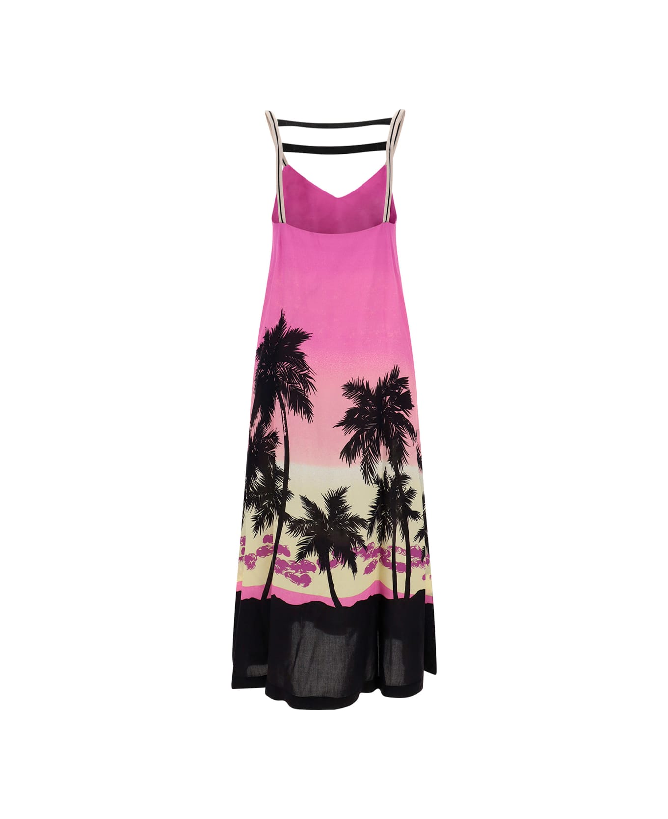 Palm Angels Sunset Dress - Purple ワンピース＆ドレス