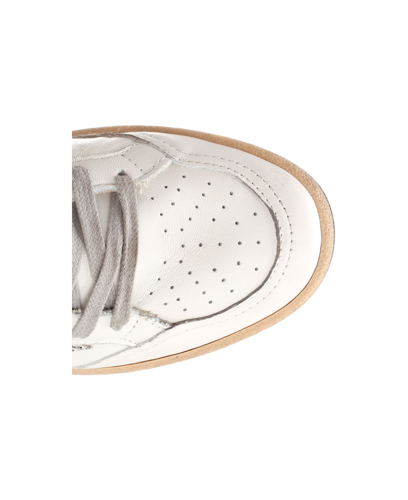 Golden Goose 'ball Star' Sneaker - Bianco