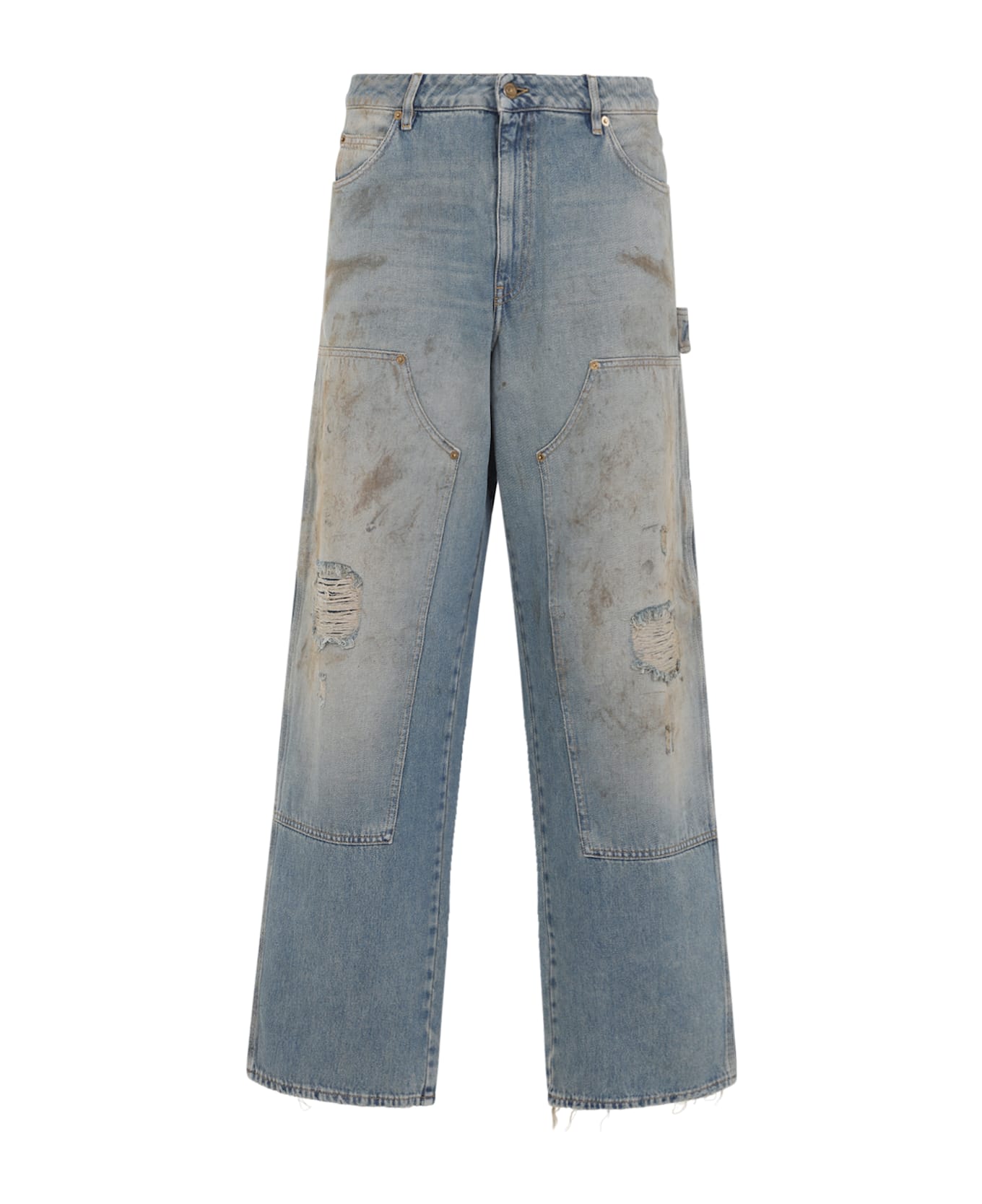 Golden Goose Painter Marley Jeans - Light Blue
