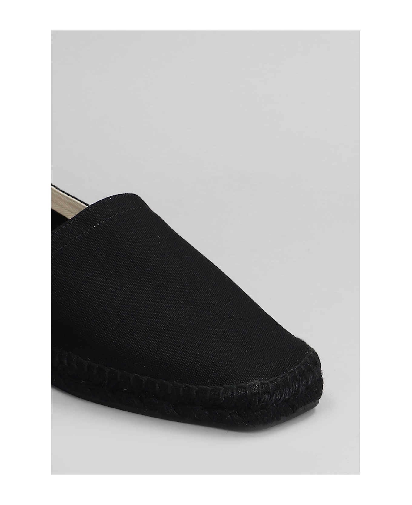 Castañer Pablo C-001 Espadrilles In Black Canvas - black