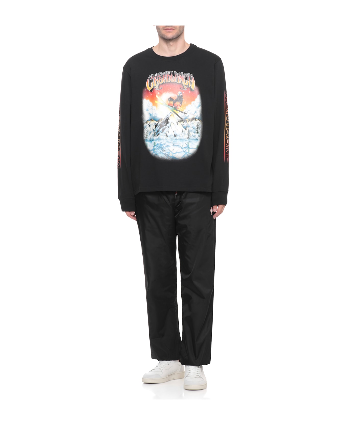 Casablanca Ski Club Sweatshirt - Black