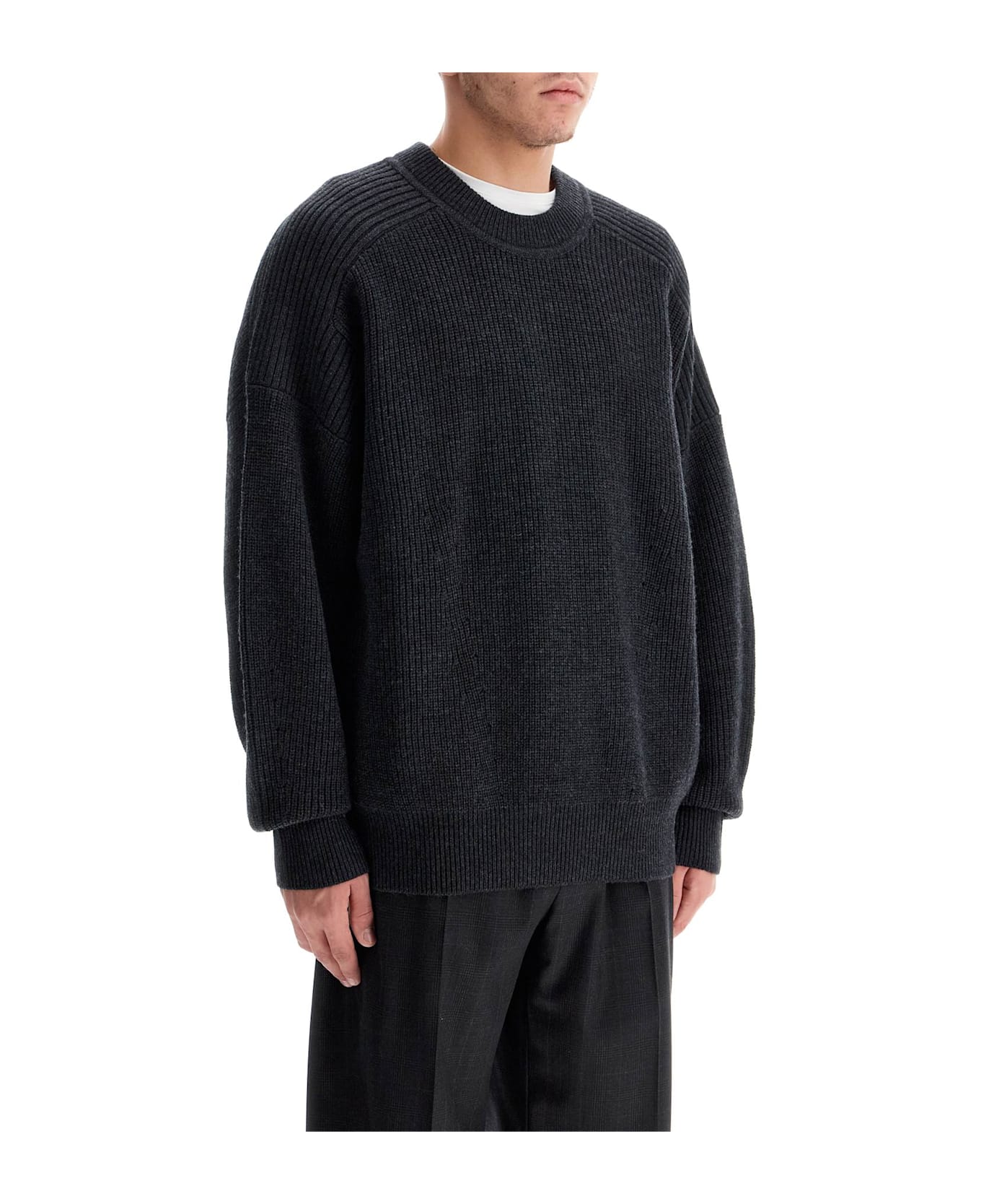 Isabel Marant 'merino Wool Barry Pullover - ANTHRACITE (Grey)