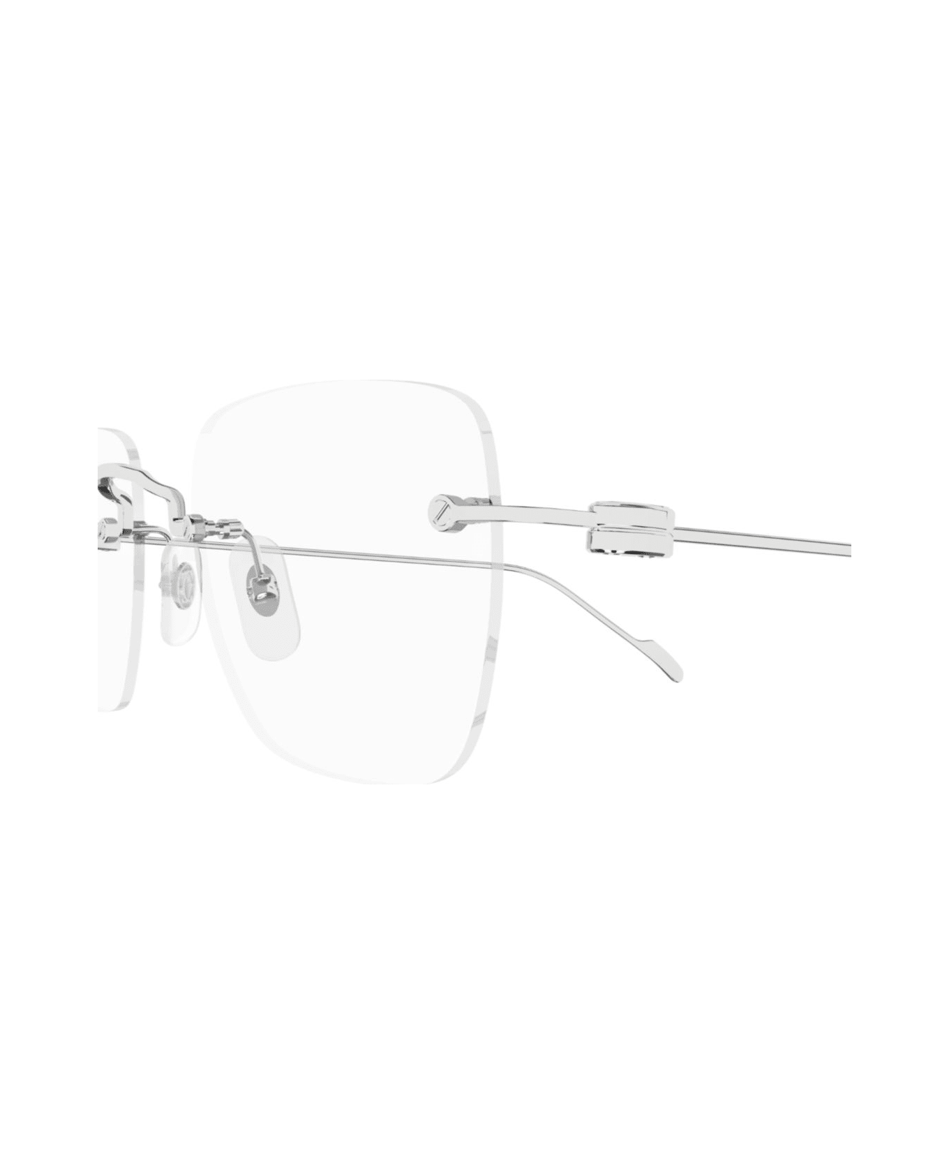 Cartier Eyewear Ct0379o003 Silver Silver Transpa - 003 silver silver transpa