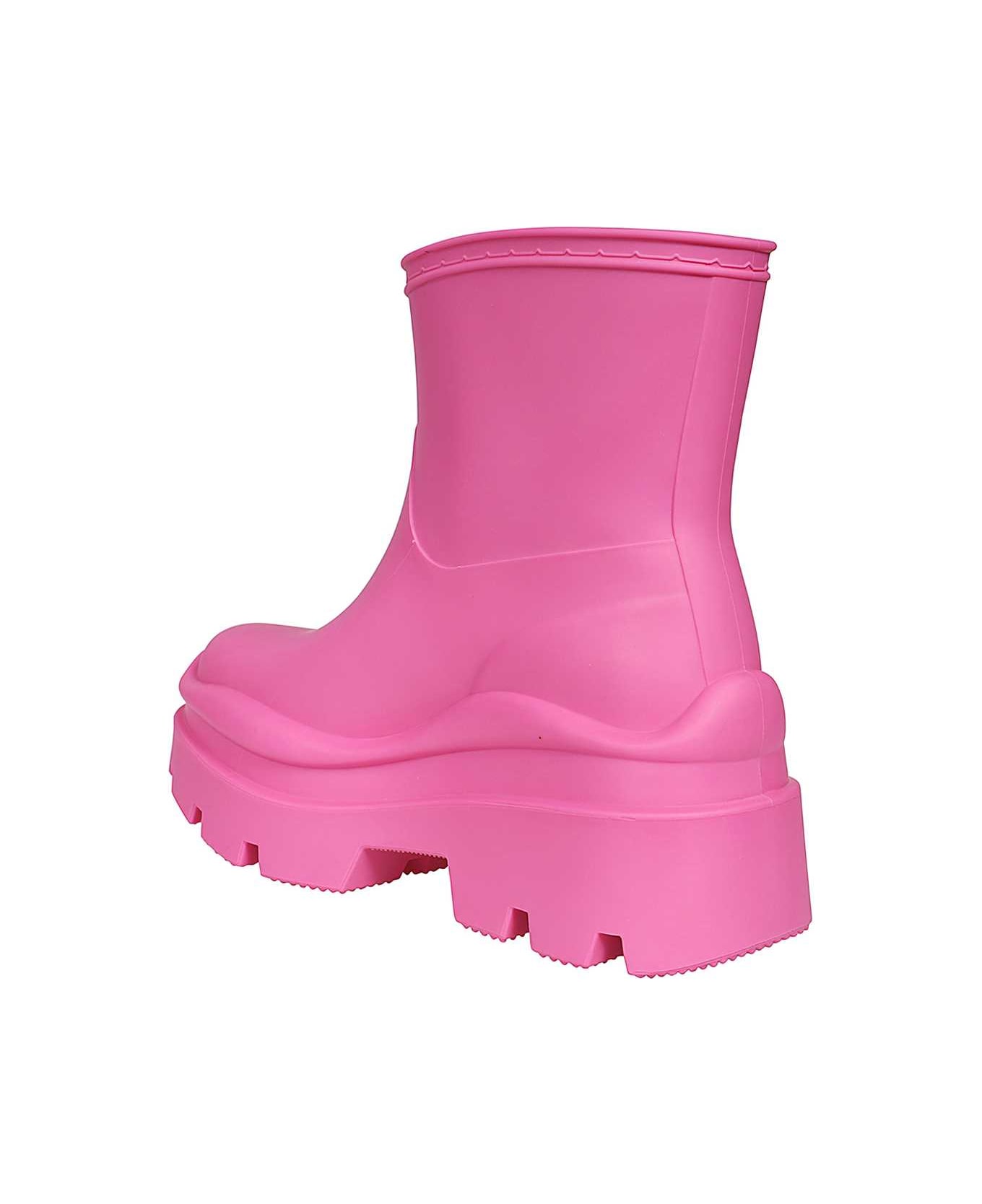 MSGM Rubber Rain Boots - Fuchsia