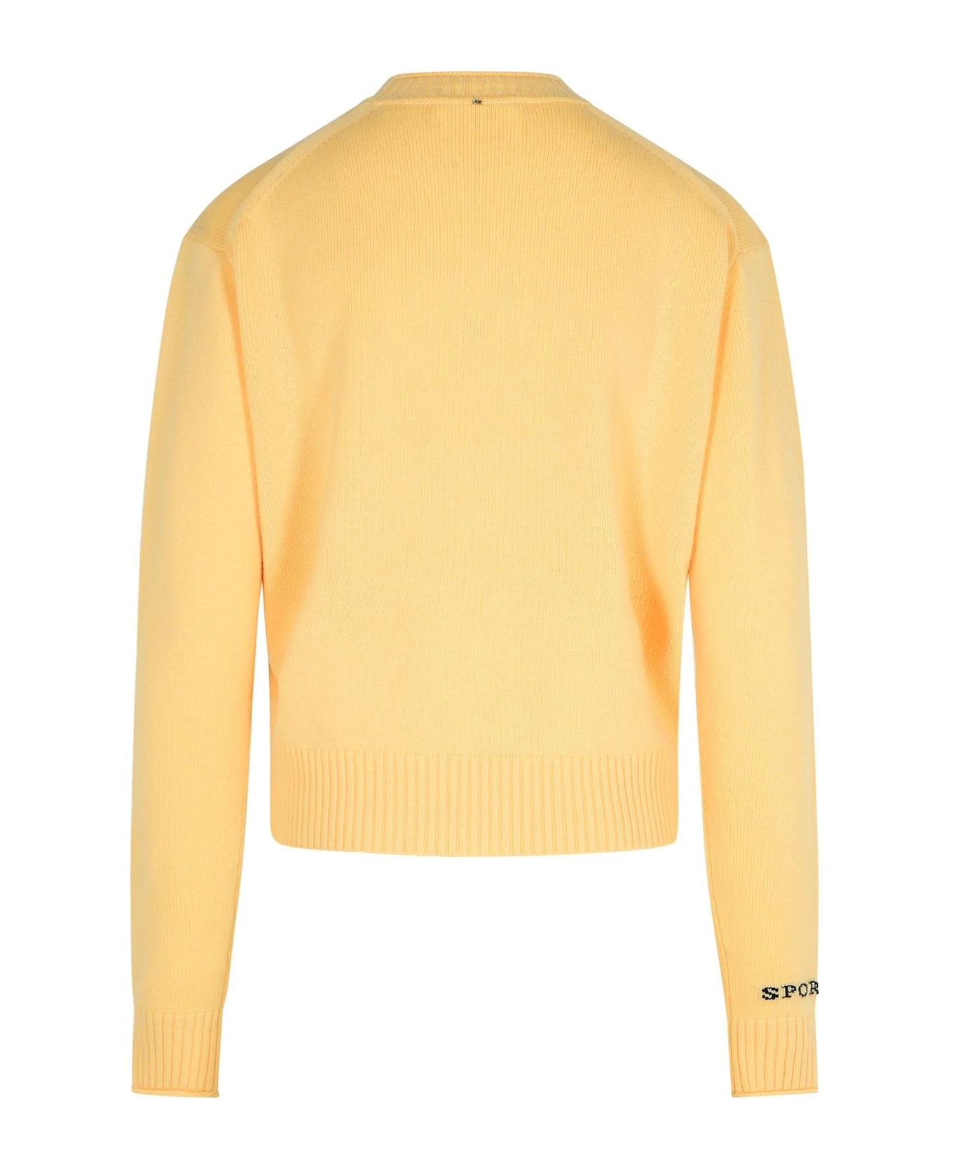 SportMax Yellow Agadir1234 Sweater - Yellow