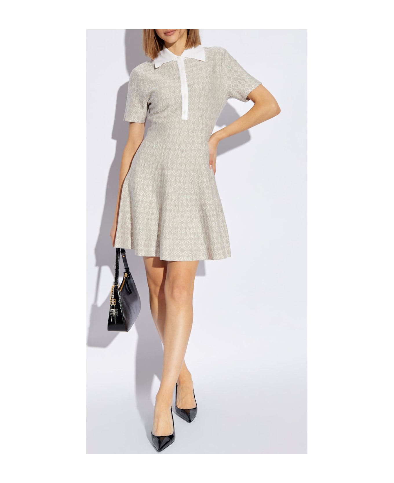 Givenchy Dress With Monogram - Beige
