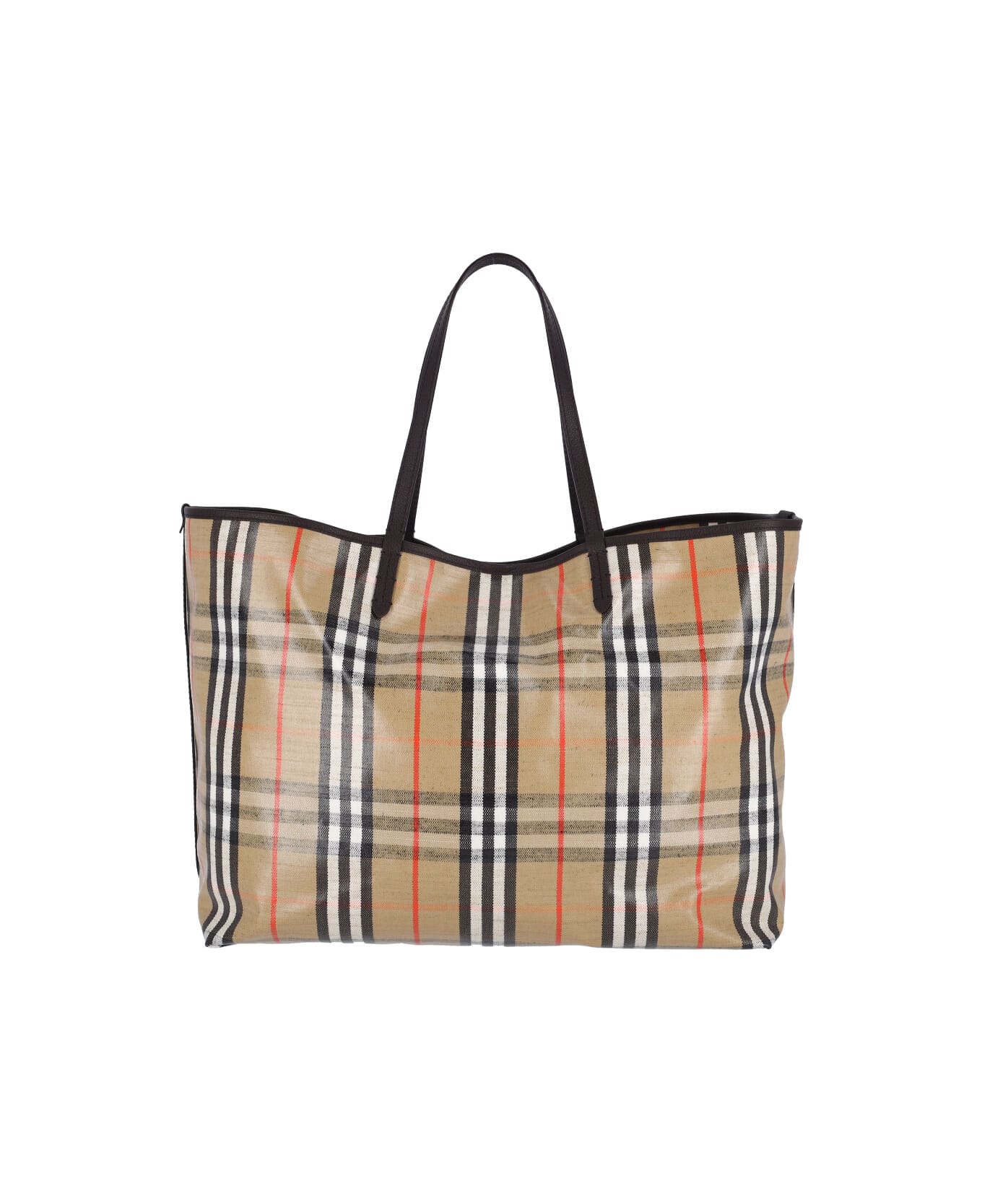 Burberry 
highlands
 Large Tote Bag - NEUTRALS