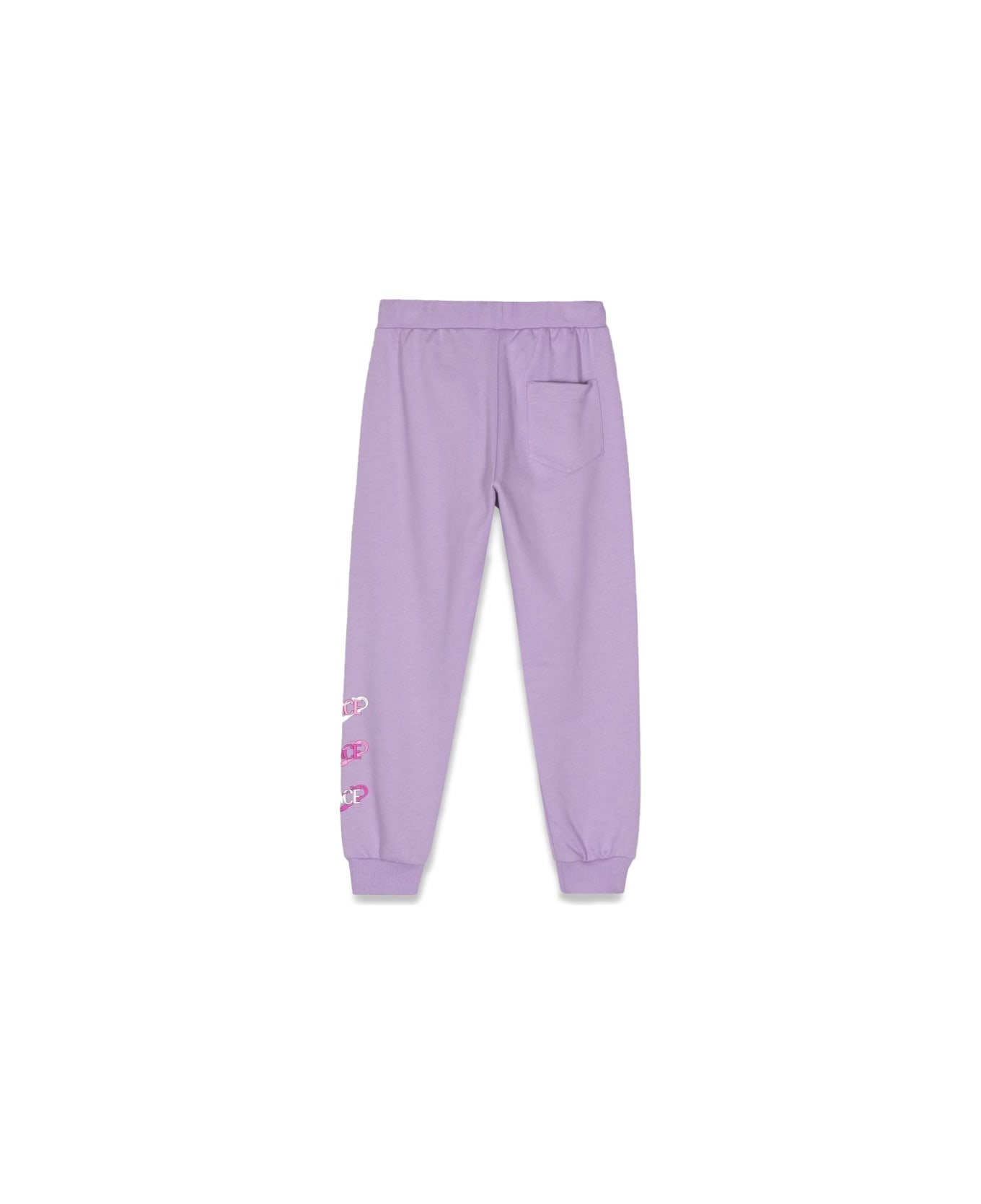 Versace Sweatpants Logo Pins - LILAC