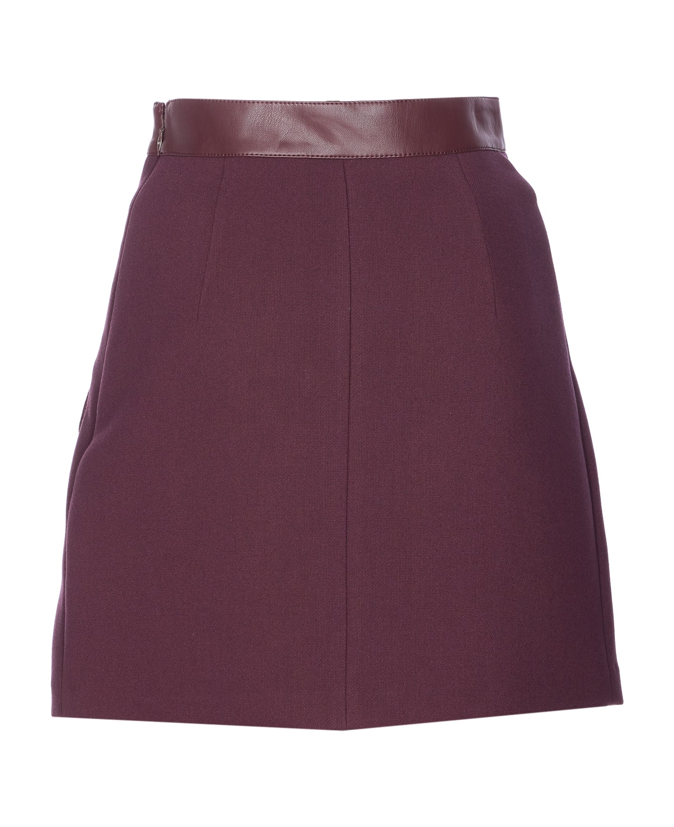 Elisabetta Franchi Mini Skirt - Red