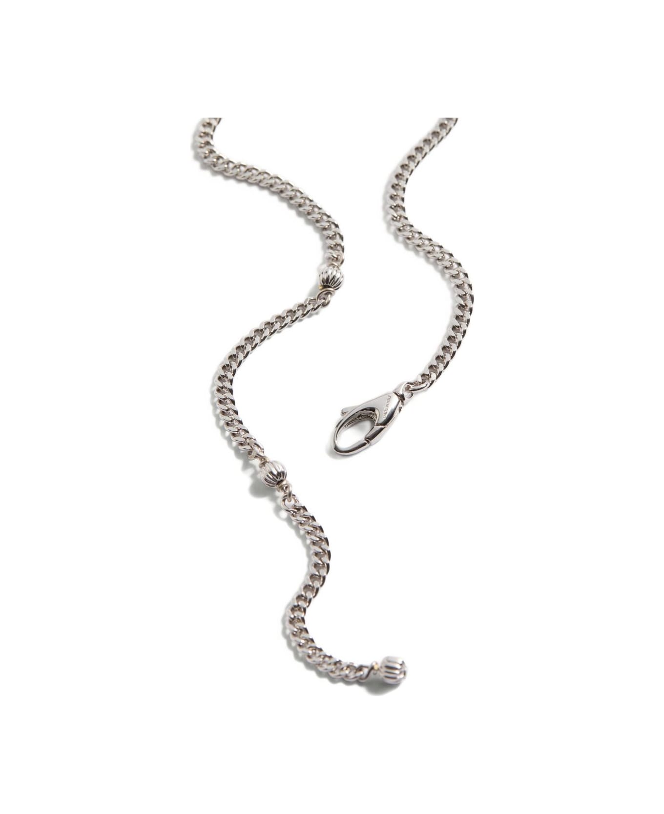 Valentino Garavani Vlogo Signature Necklace - Silver