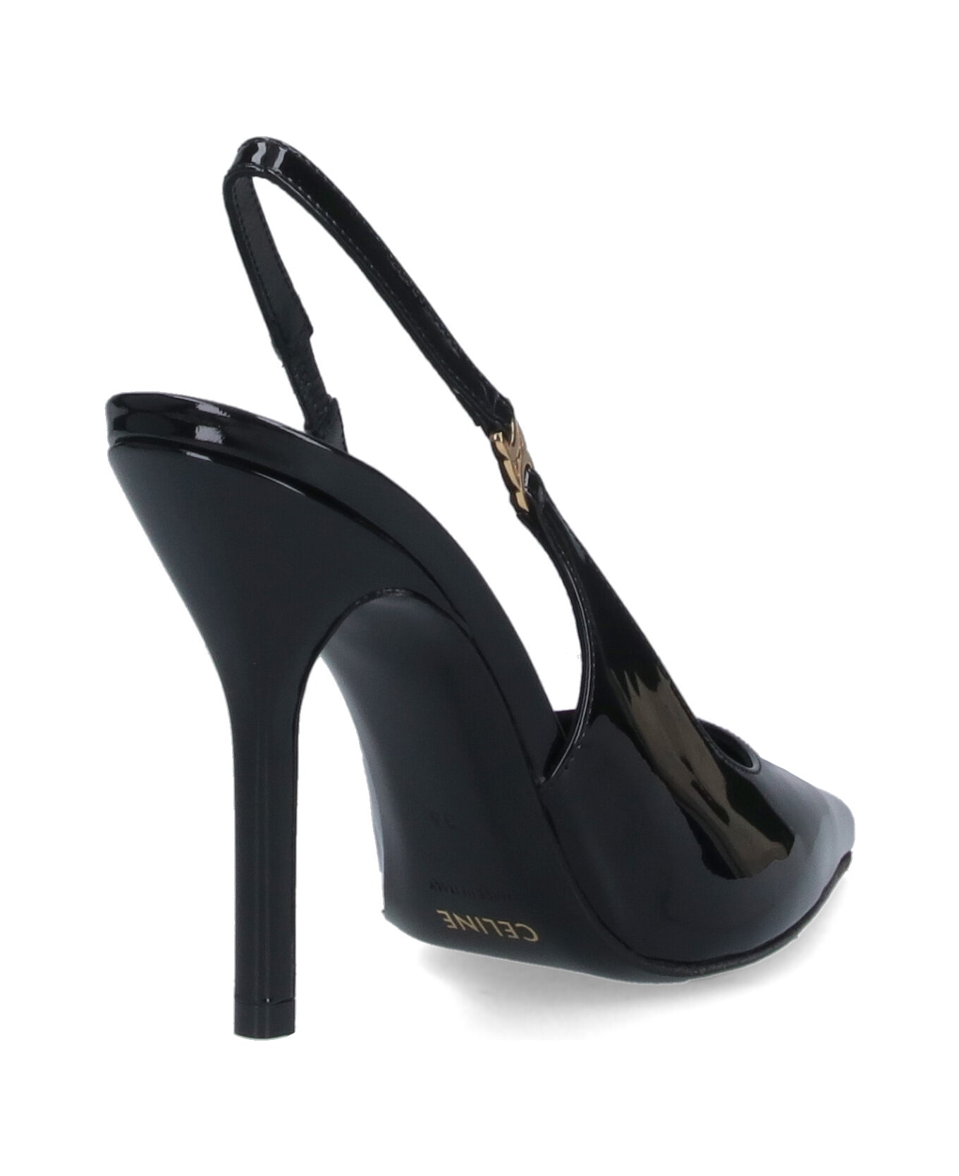 Celine 
judy
 Slingback Pumps - Black  
