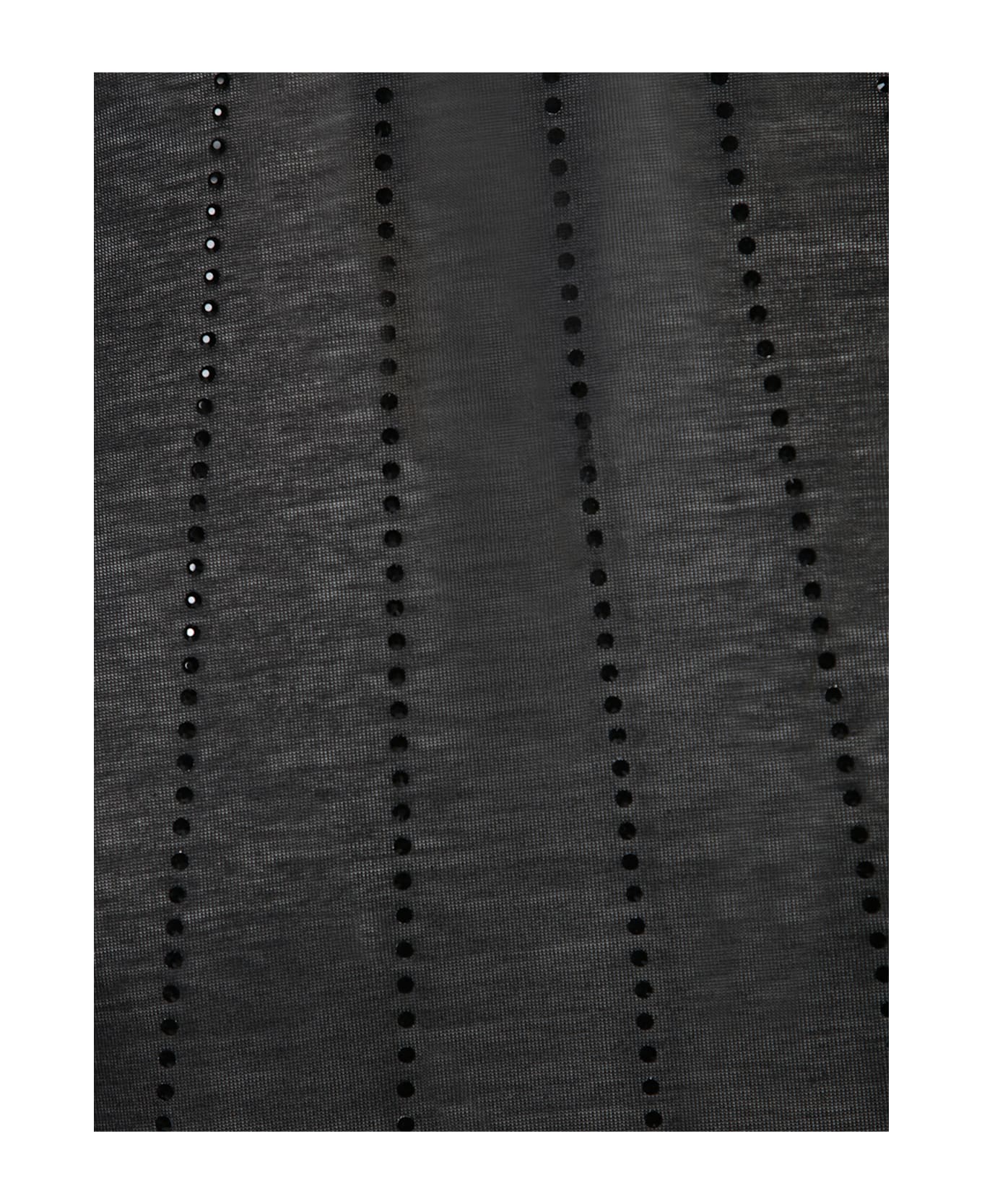 【送料&関税込】Dsquared2 Black Sequined Sleeveless Top Dsquared2 Black Sequined Sleeveless Top | italist
