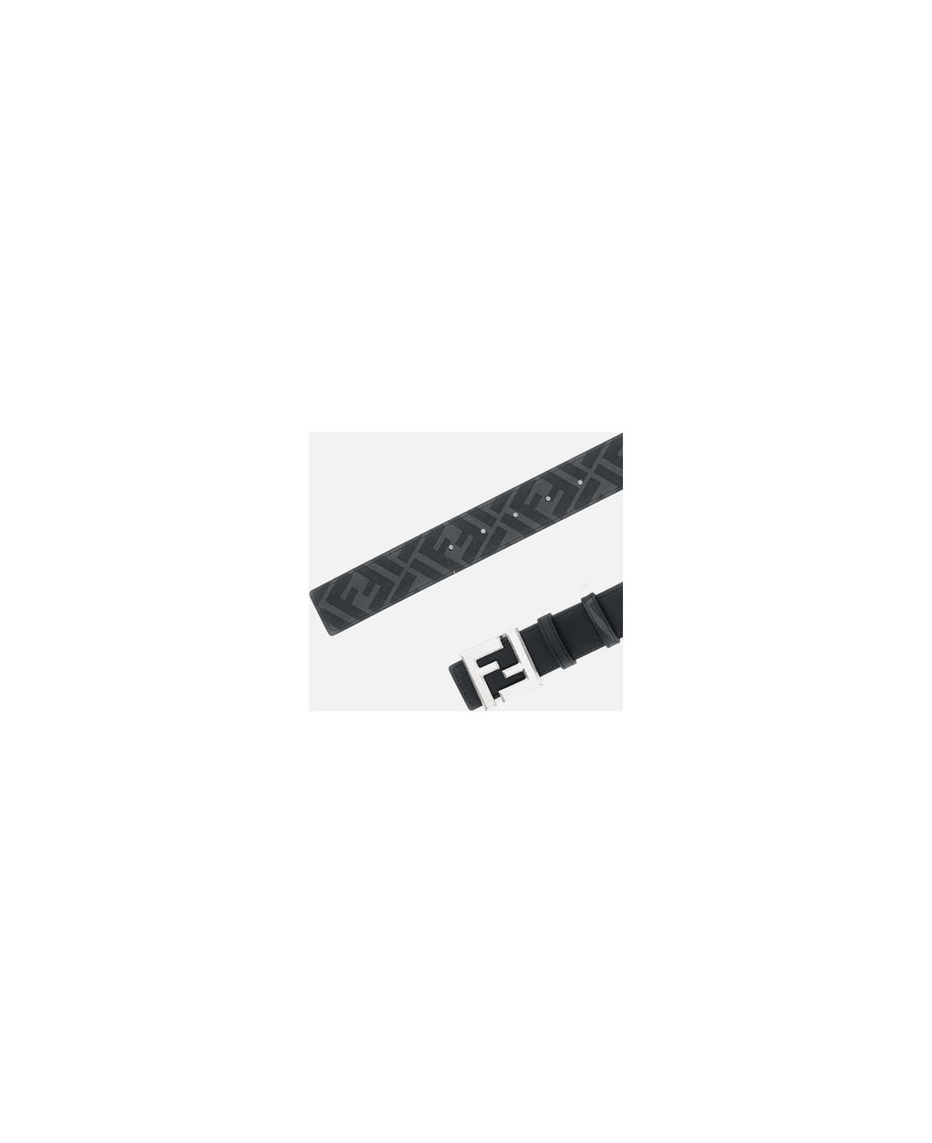 Fendi 'ff' Buckle Belt - Black