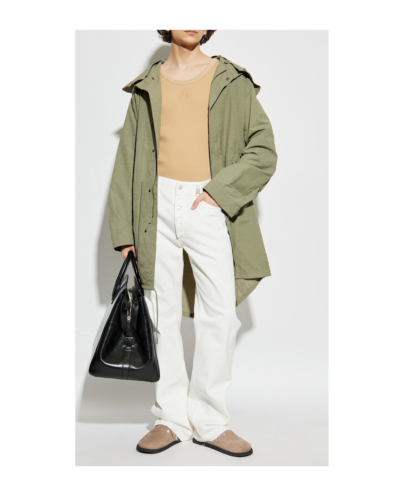 Givenchy Parka With Detachable Hood - Green