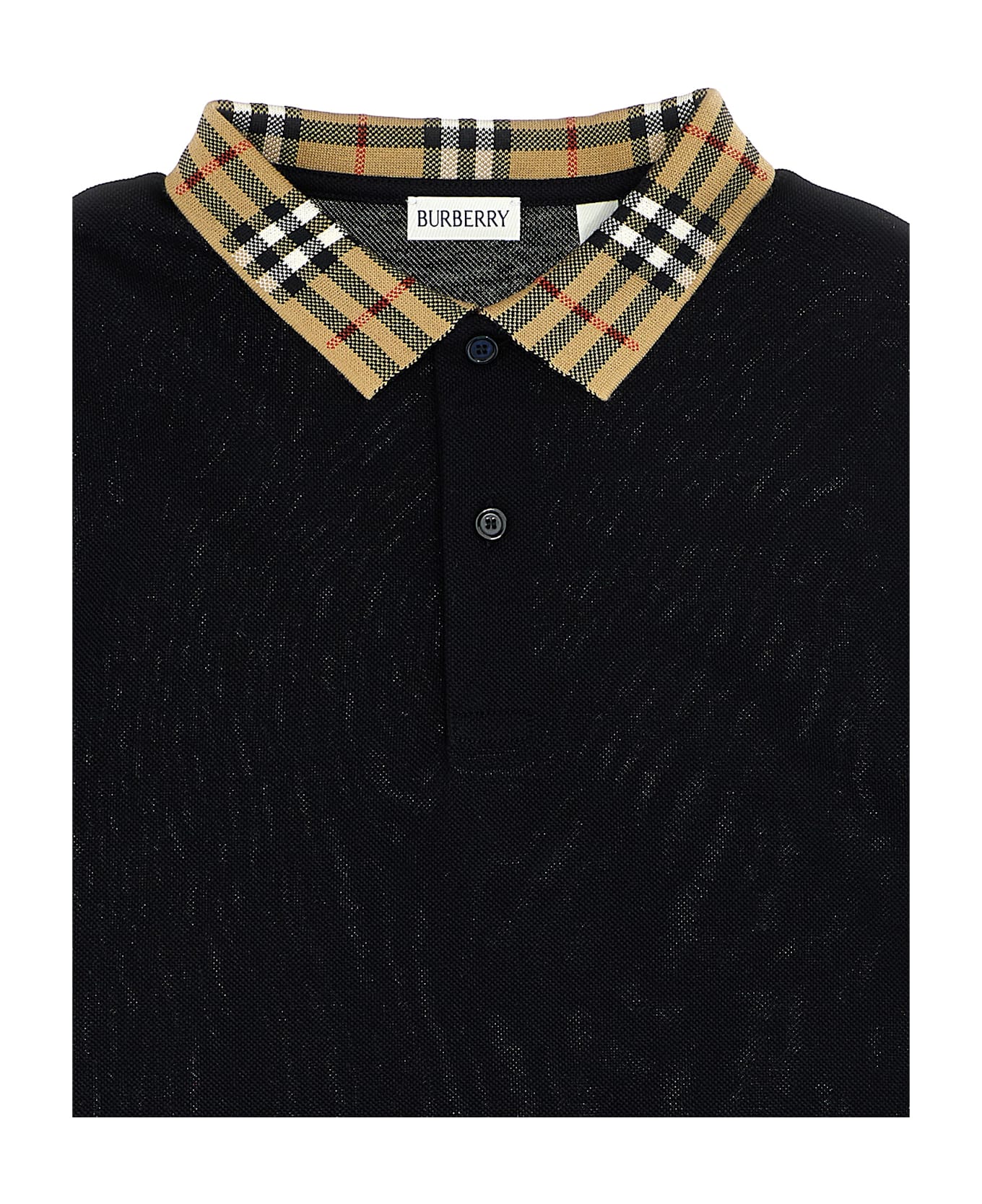Burberry 
johane
 Polo Shirt - Black  
