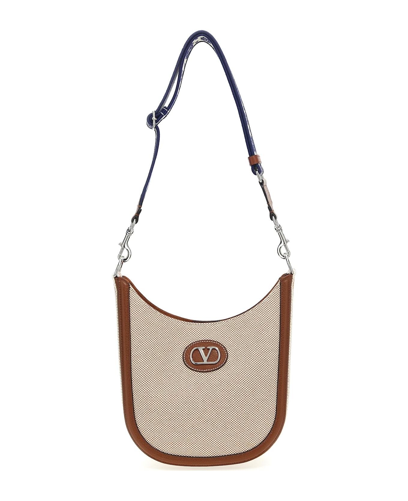 Valentino Garavani 'antibes' Medium Shoulder Bag - Brown