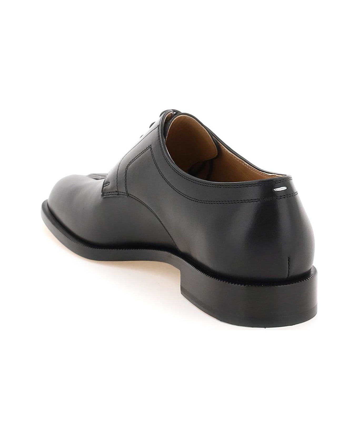 Maison Margiela Tabi Lace Up Shoes - Black