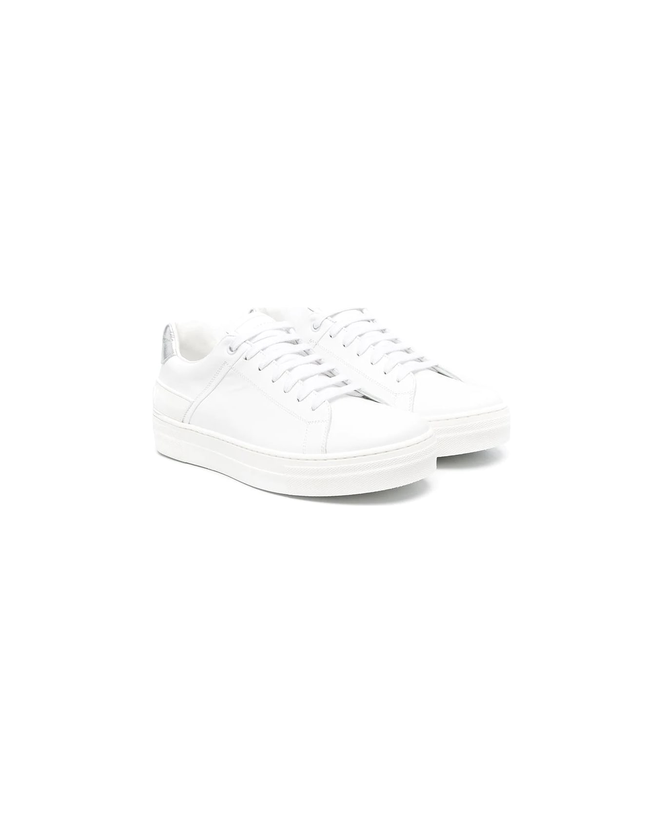 Balmain Sneakers With Logo - White