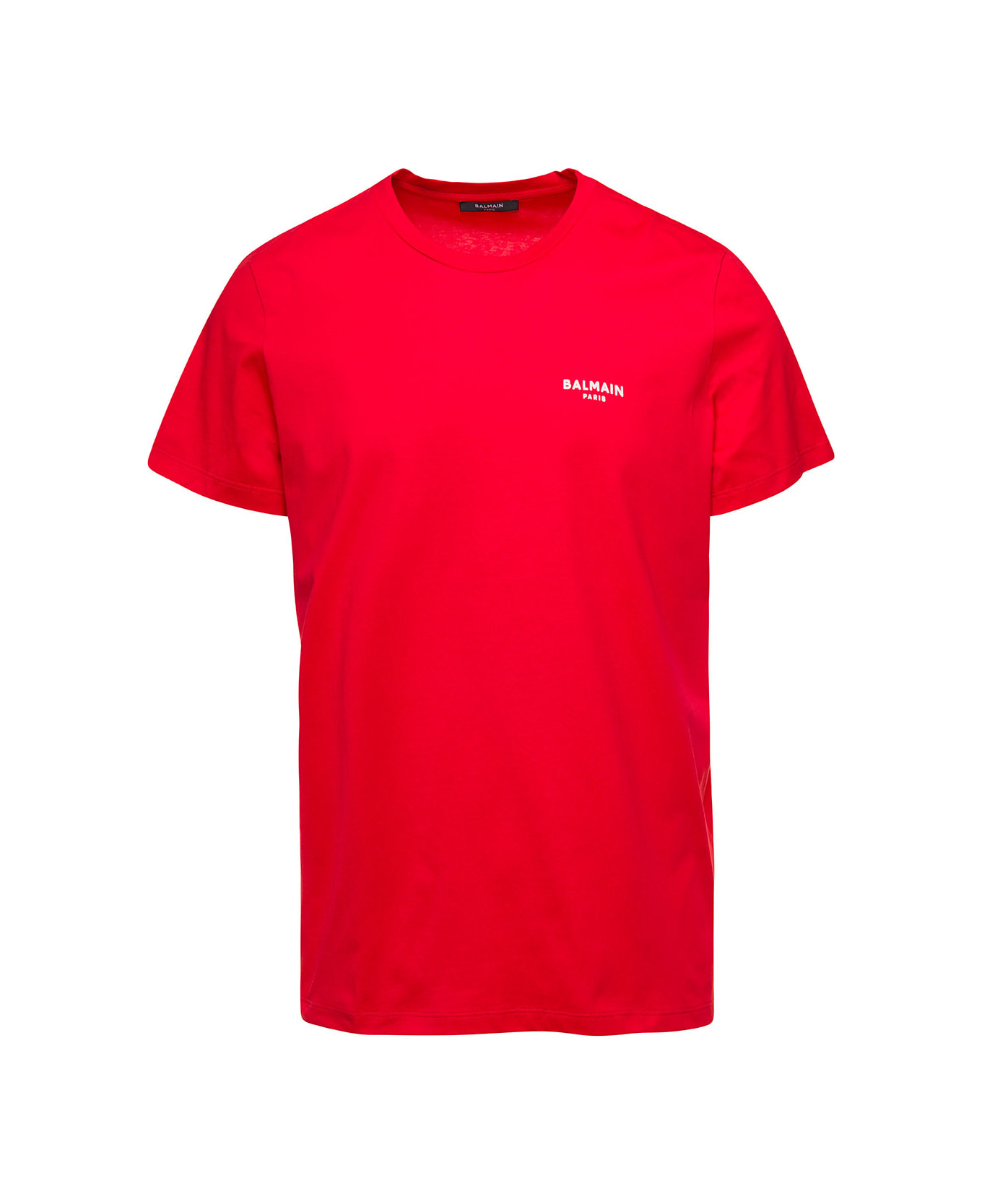 Balmain Flock T-shirt - Red
