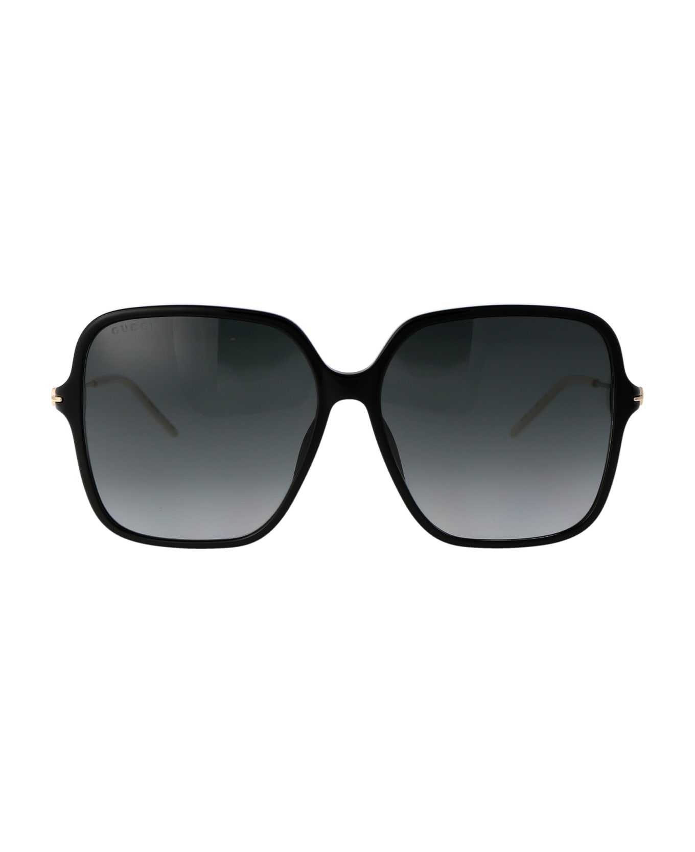 Gucci Eyewear Gg1267s Sunglasses - 001 BLACK GOLD GREY サングラス