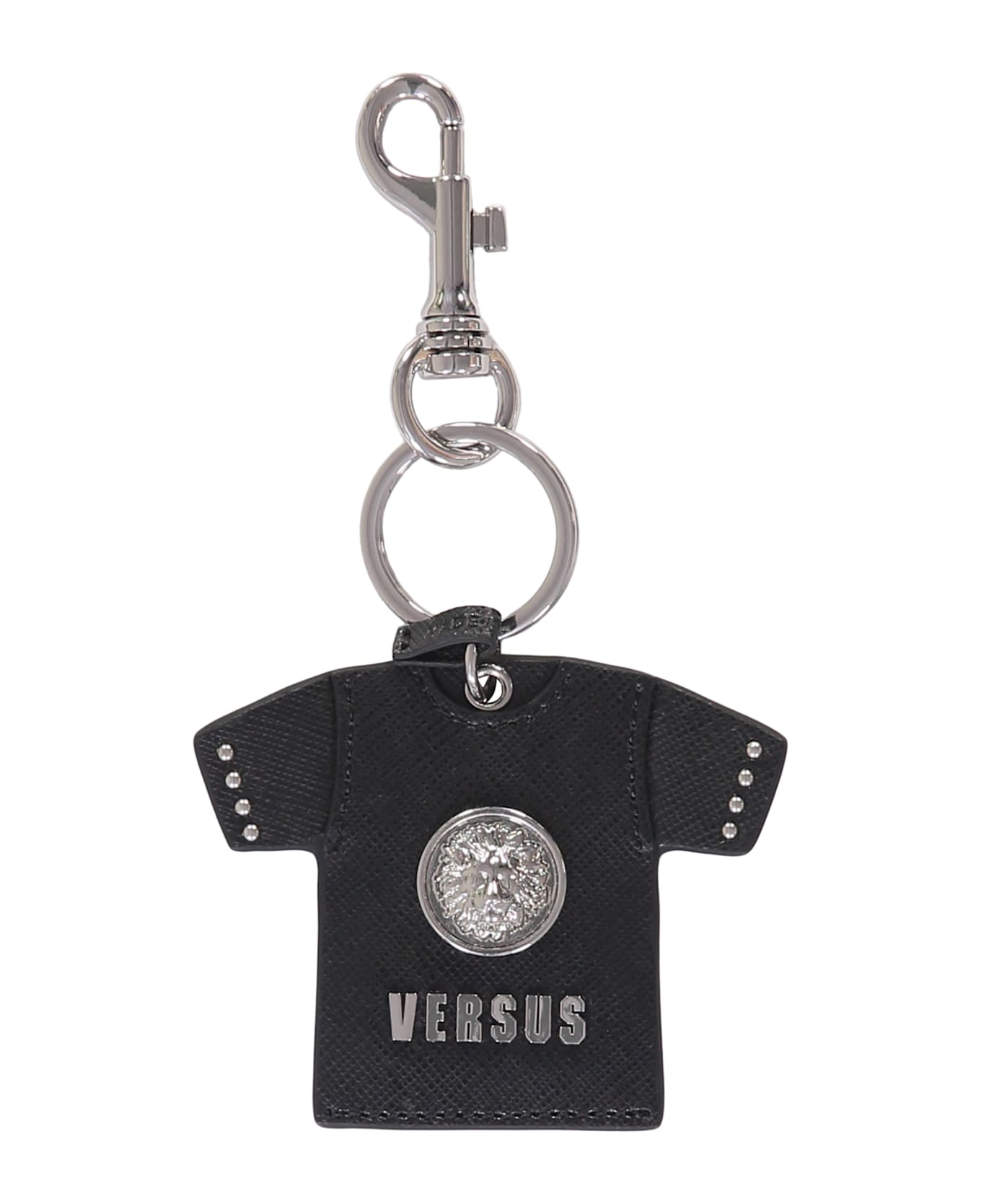 Versus Versace Leather Keyring - black