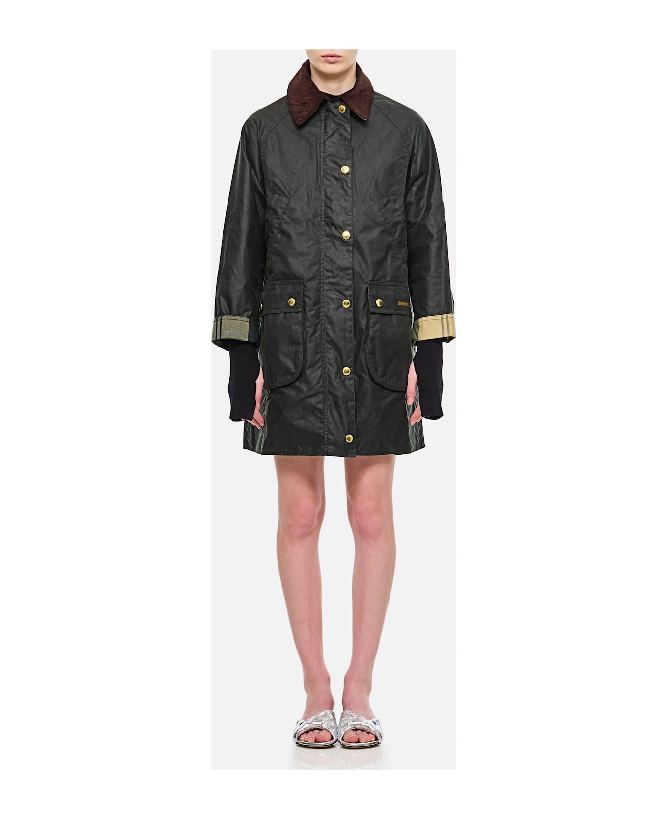 Barbour Long Beadnell Wax Coat