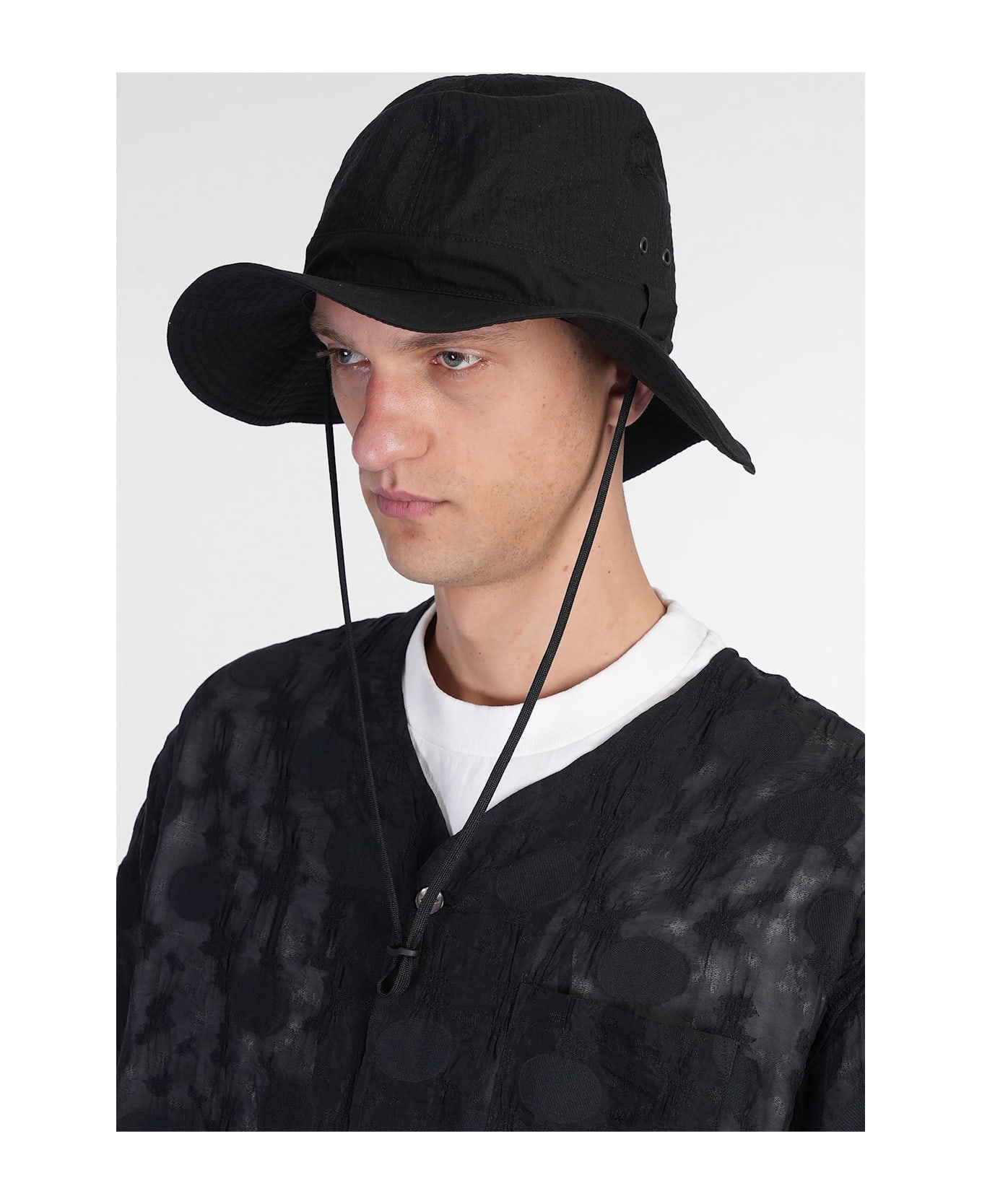 Needles Hats In Black Cotton - black