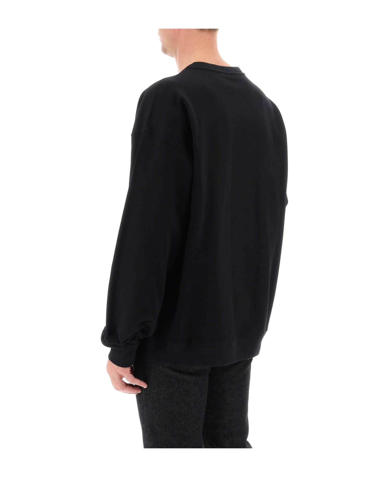Versace Medusa Flame Sweatshirt - BLACK (Black)