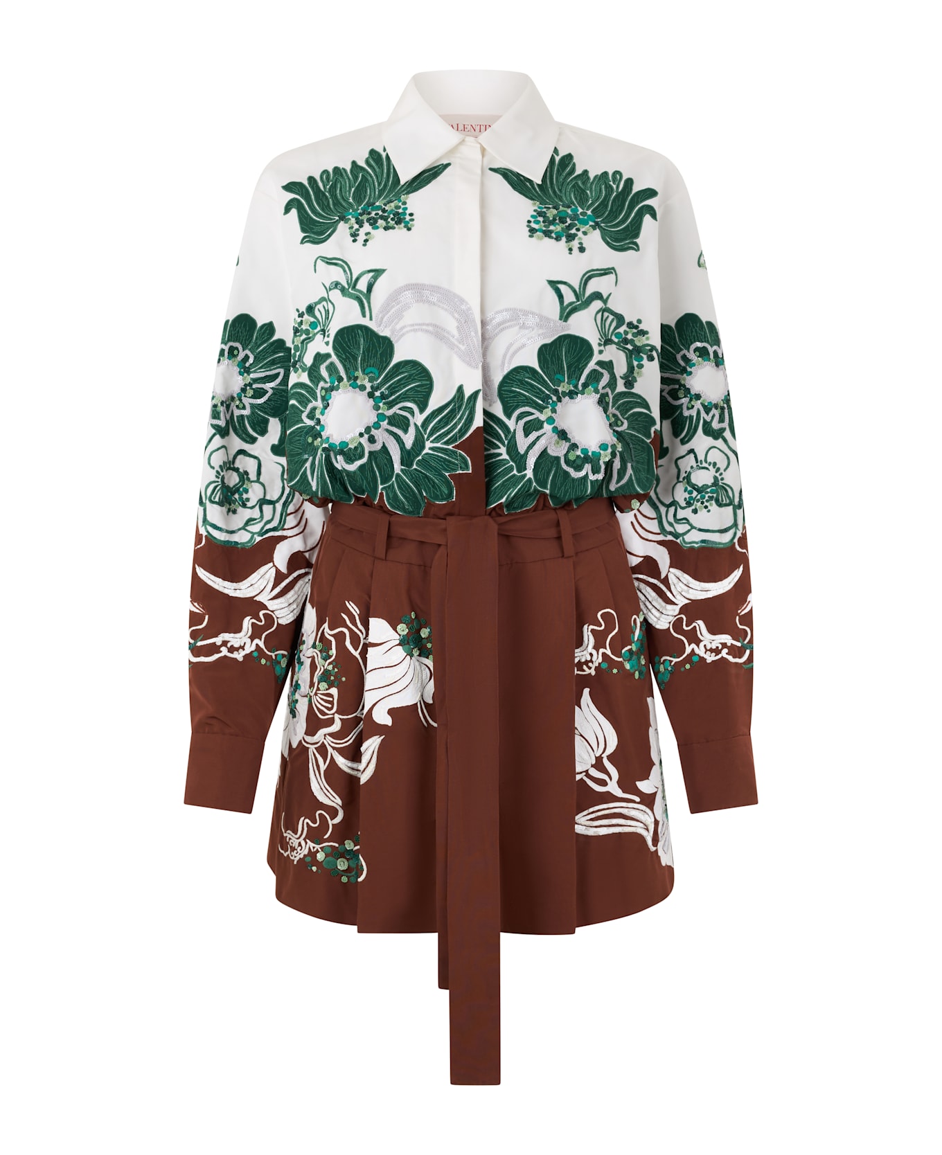 Valentino Garavani Embroidered Short Jumpsuit - Multicolor