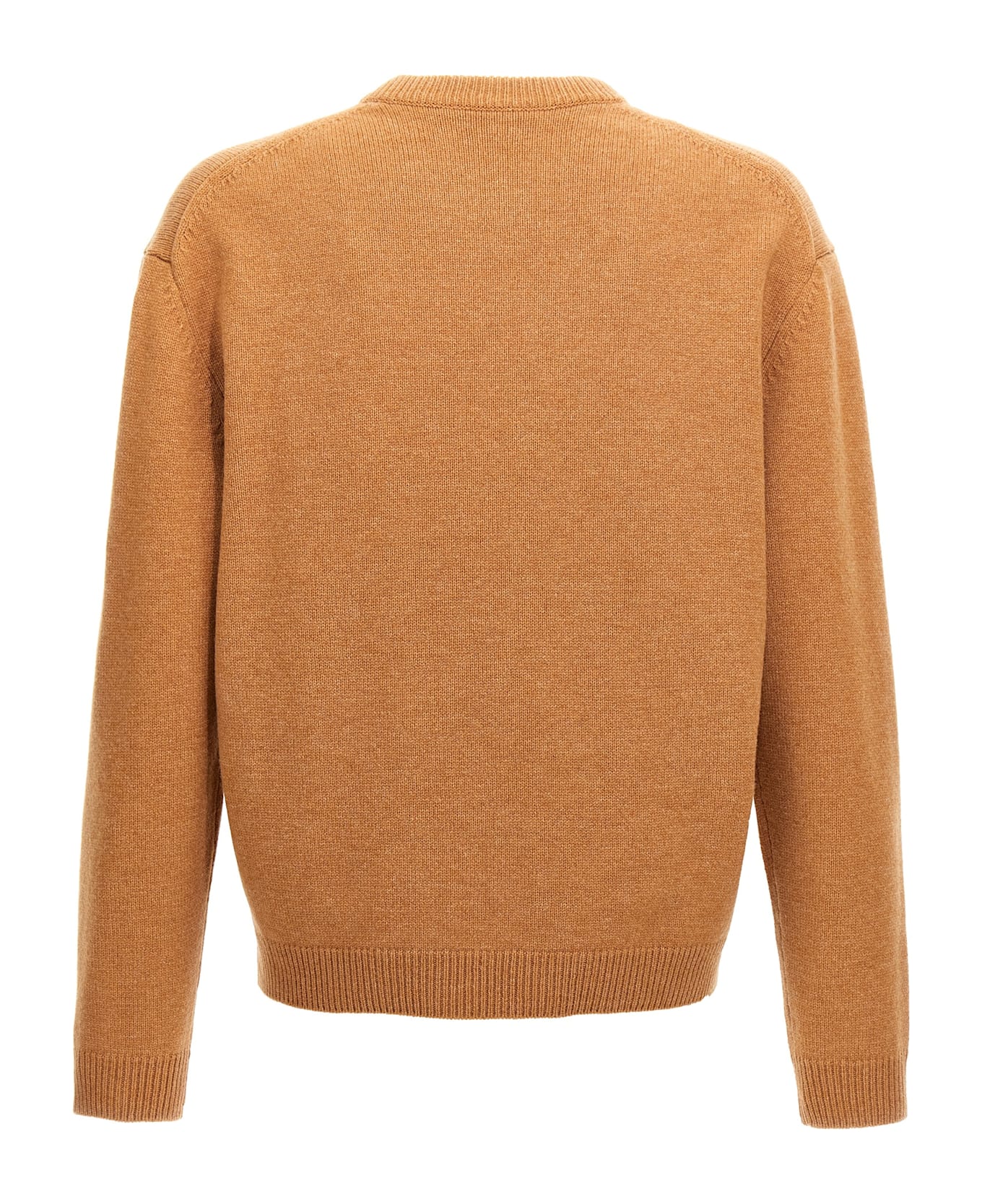 Maison Kitsuné 
fox Head
 Sweater - Brown