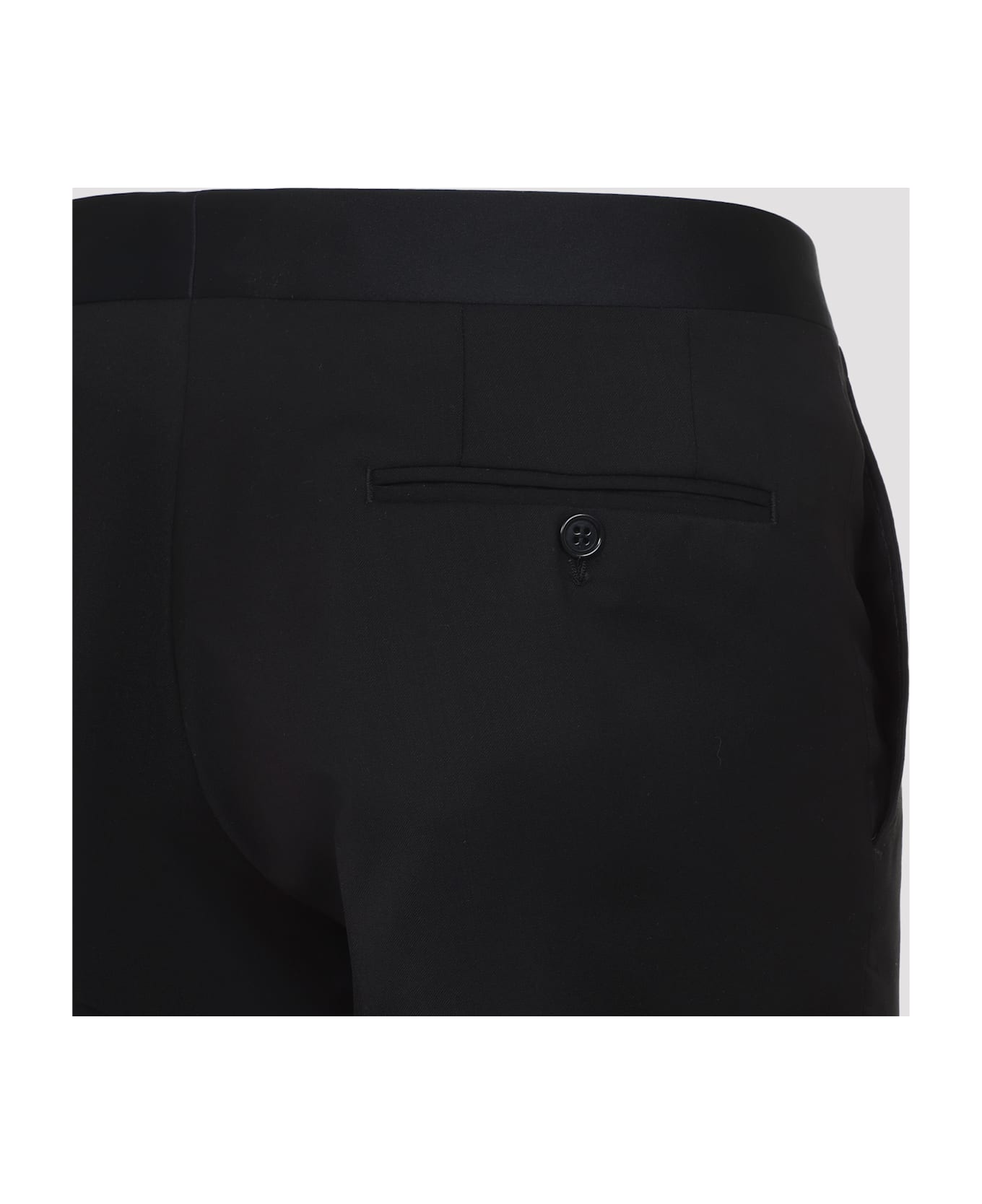 Canali Tuxedo Pants - Black