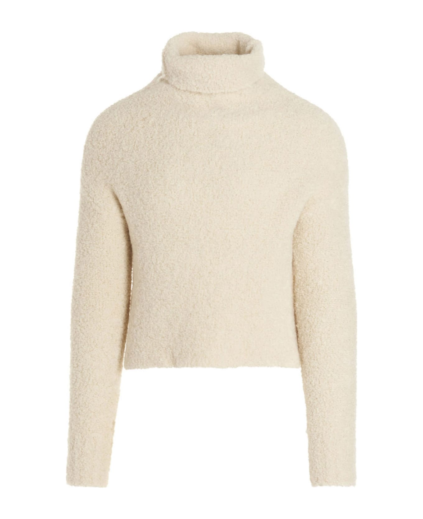 Ma'ry'ya Bouclé Sweater - White