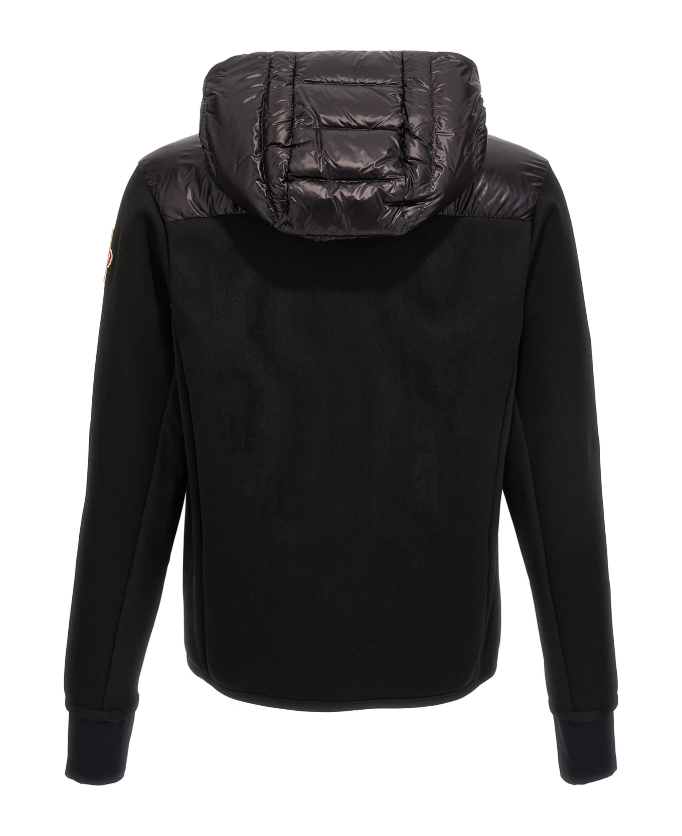 Moncler Grenoble Nylon Hooded Cardigan