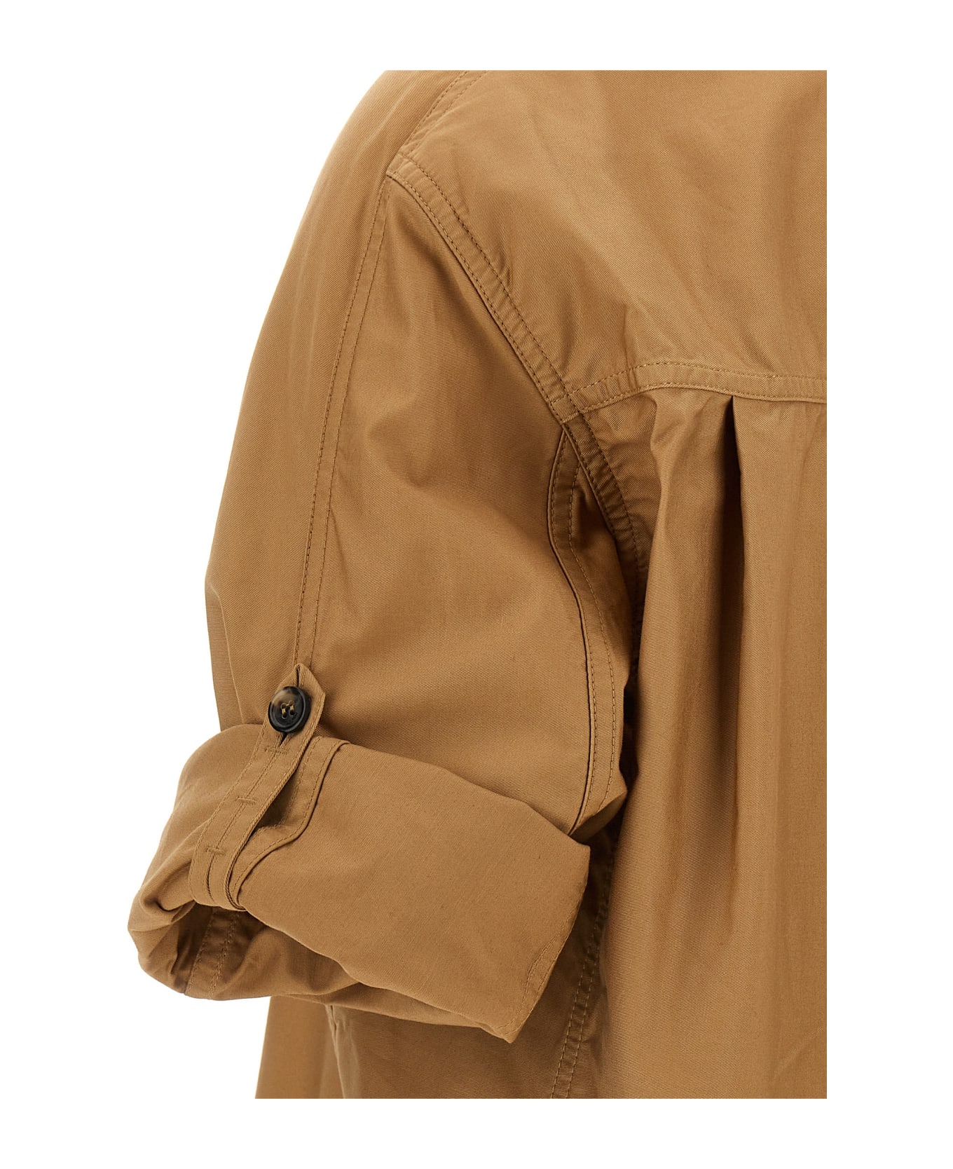 Saint Laurent Twill Blouse - Beige シャツ