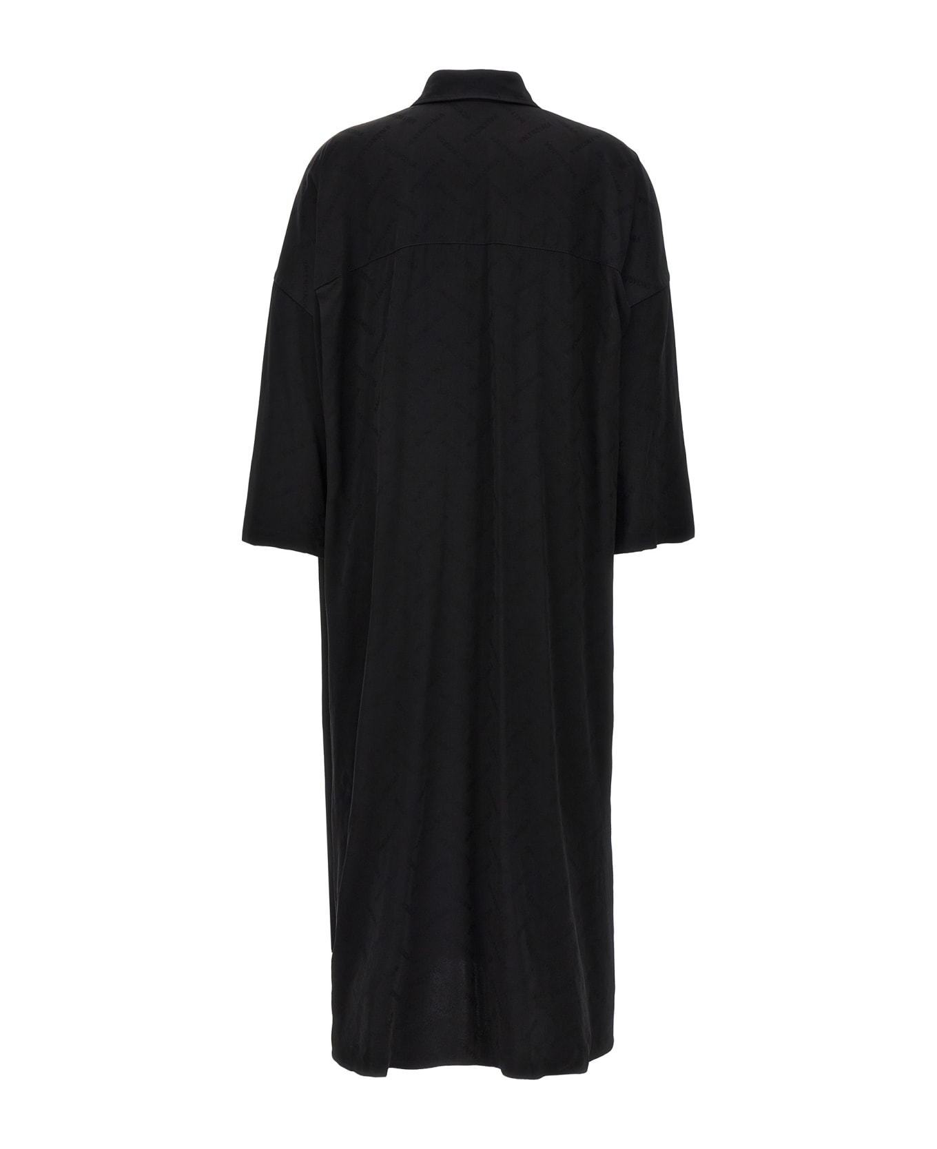 Balenciaga 'wrap Blouse' Dress - Black