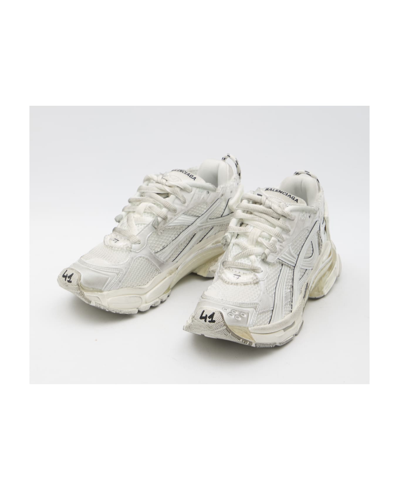 Balenciaga Runner Sneakers - WHITE