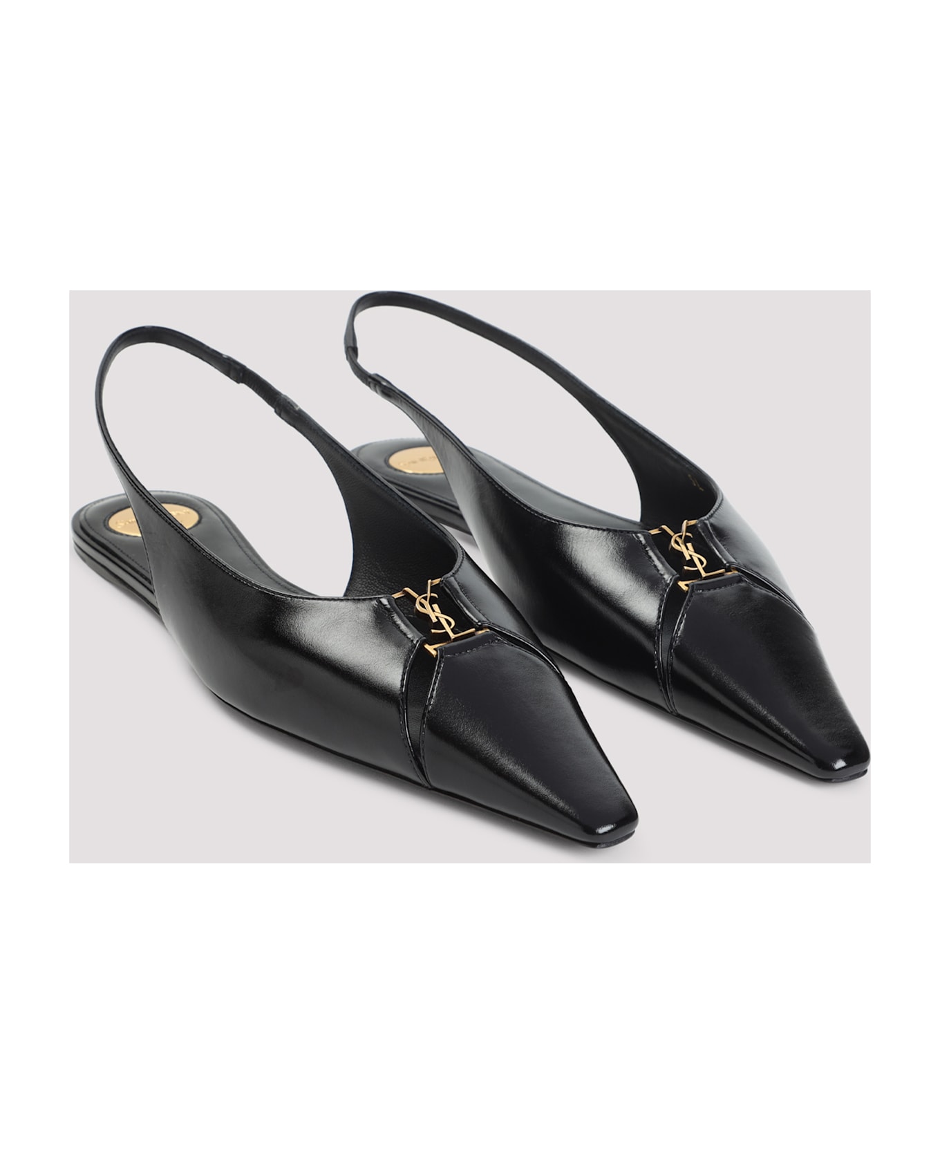 Saint Laurent Babylone 00 Ballerinas - Nero