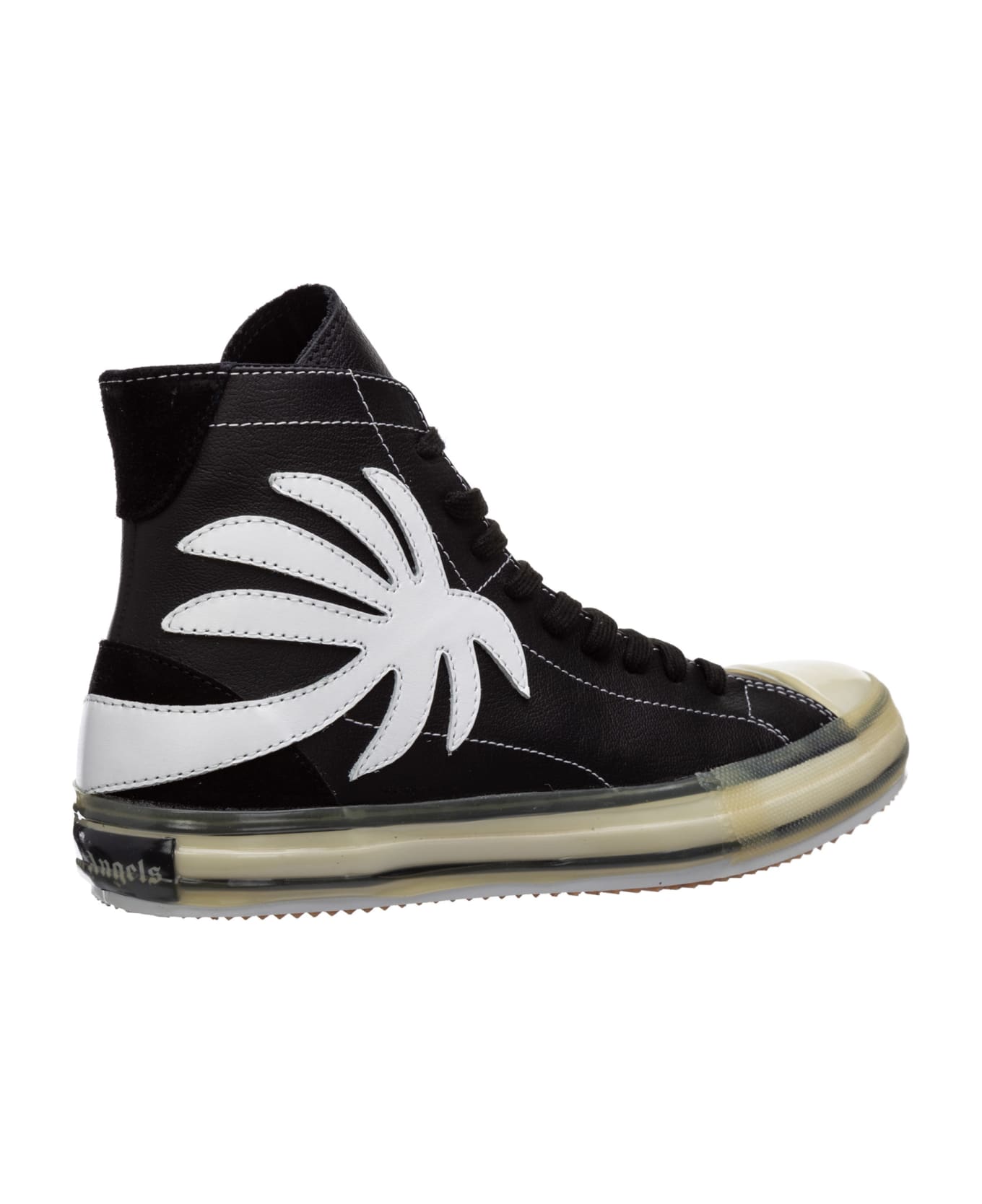 Palm Angels Vulcanized High-top Sneakers - Nero