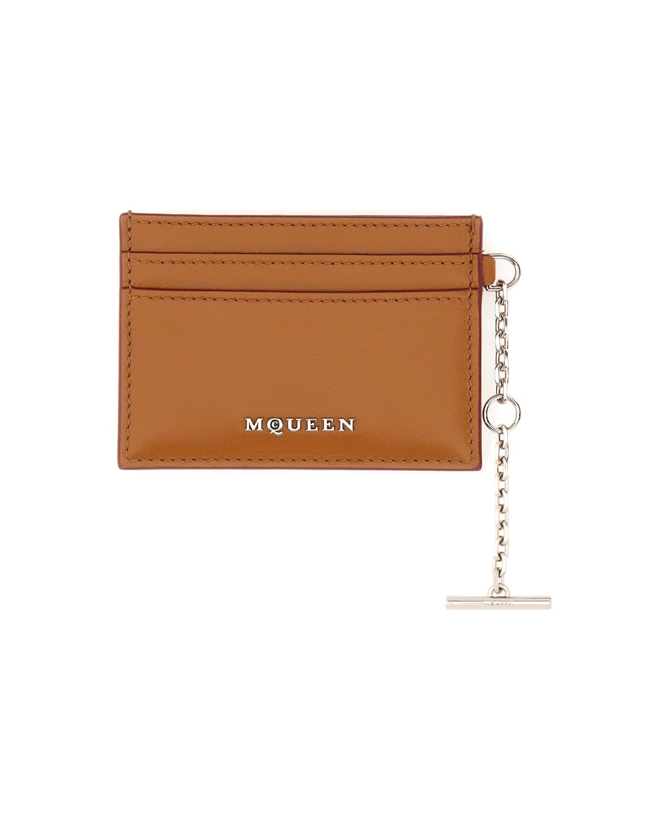 Alexander McQueen Sling Card Holder - BUFF