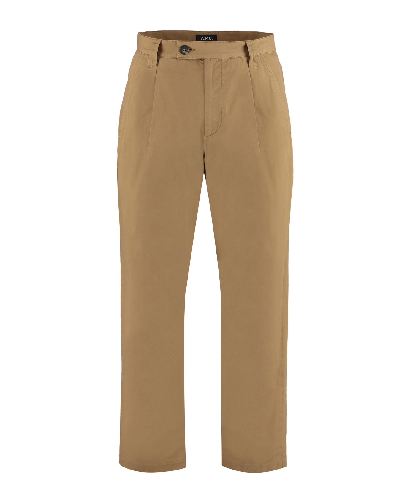 A.P.C. Cotton Chino Trousers - Cag Tabac name:467
