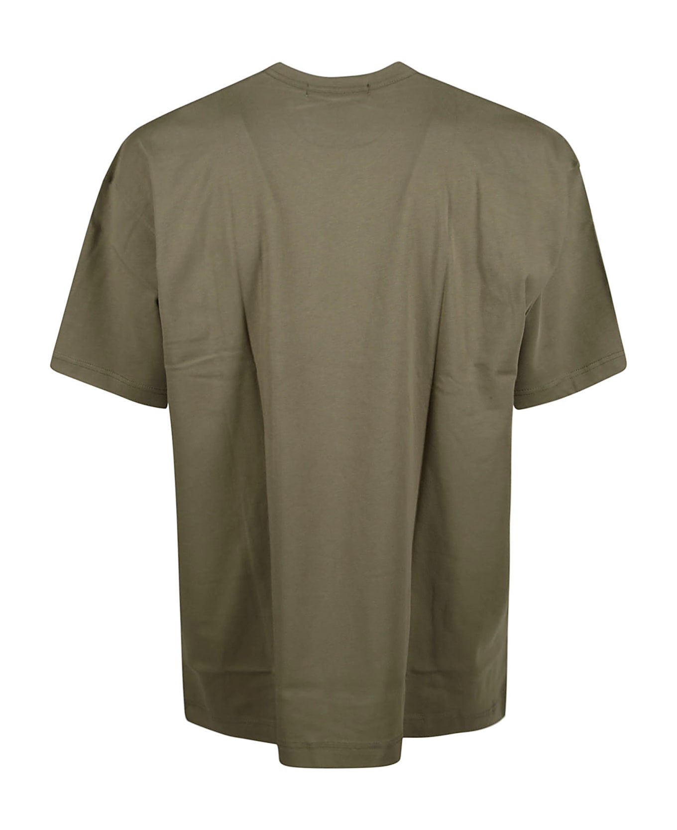 Comme des Garçons Shirt Logo Printed T-shirt - Khaki